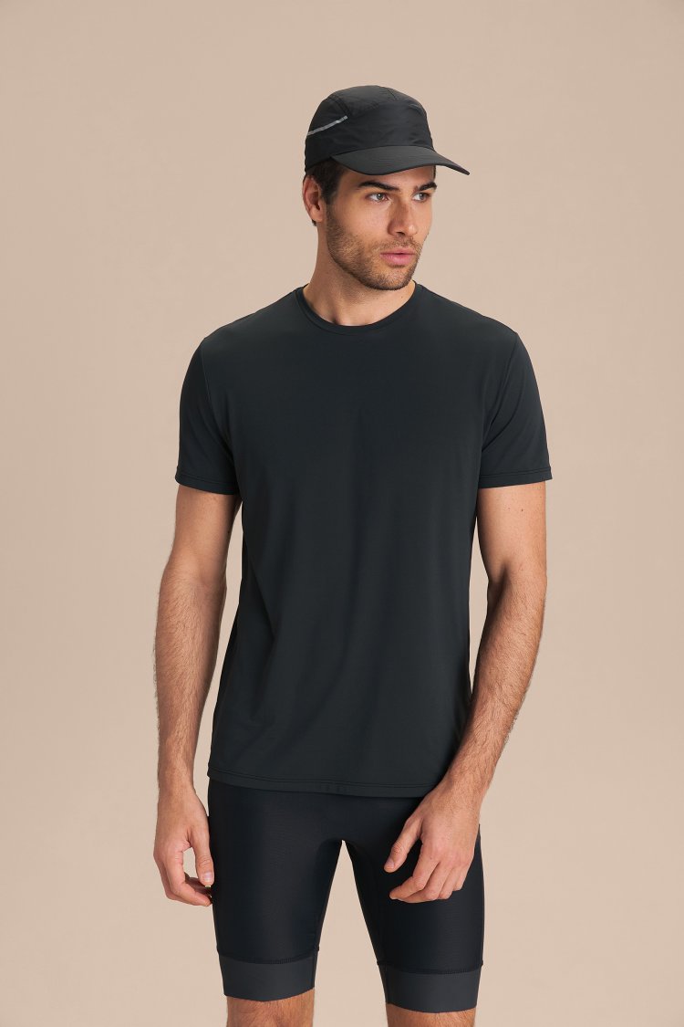 Camiseta Train Comfy Men Cor:Preto;Tamanho:M