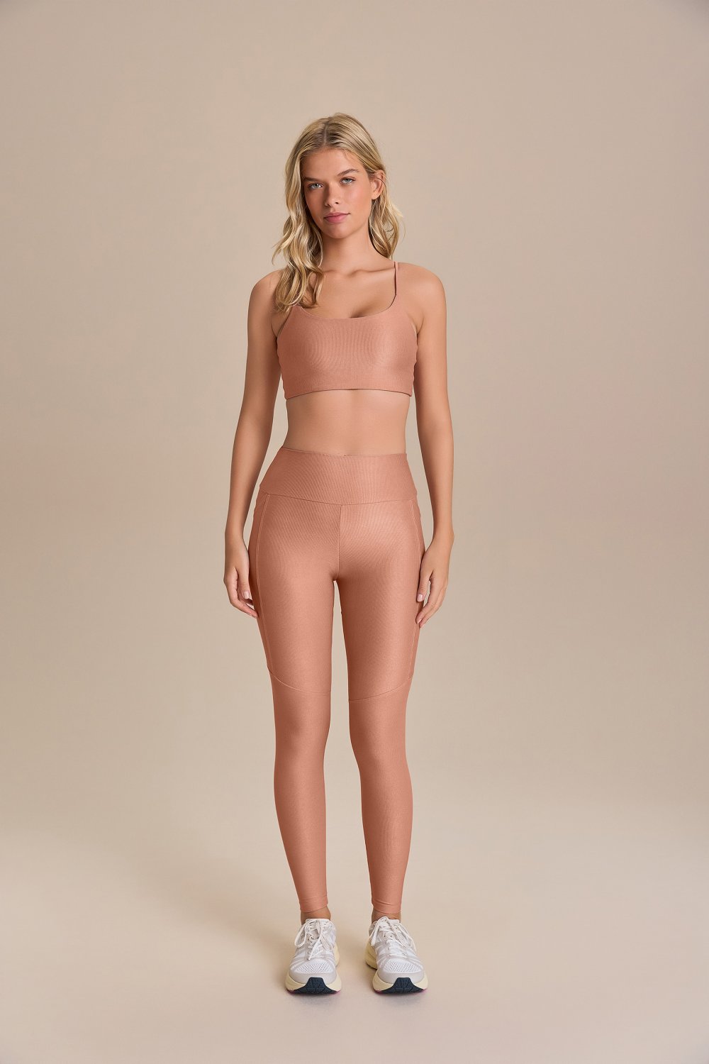 Legging Allure Adaptiv Color Cor:Salmão;Tamanho:M 1