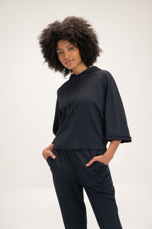 Blusão Jacquard Street Noir Black 1