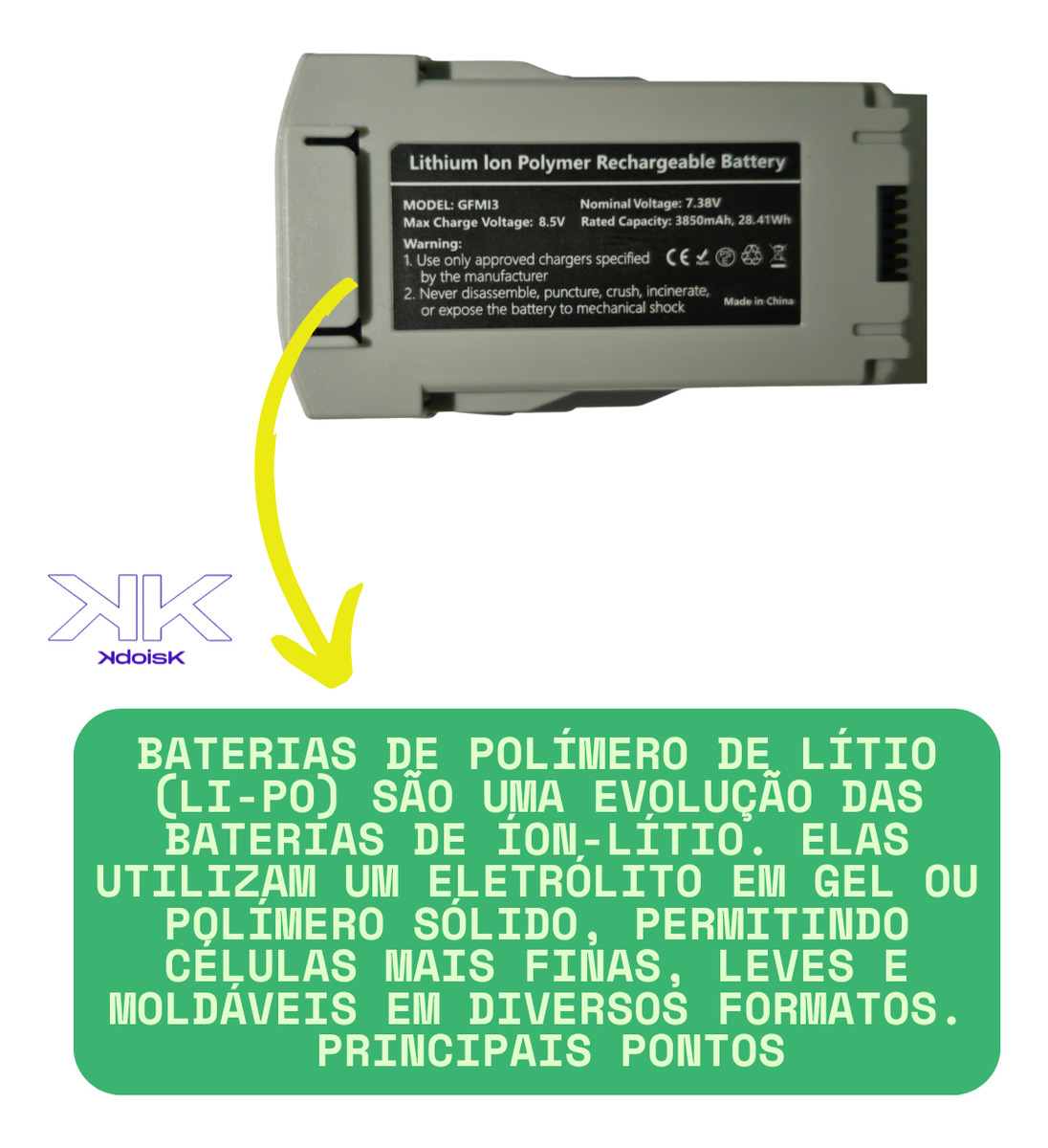 Bat_eria Padrão Dji Mini 3 Nova Com Garantia Lacrada - 5