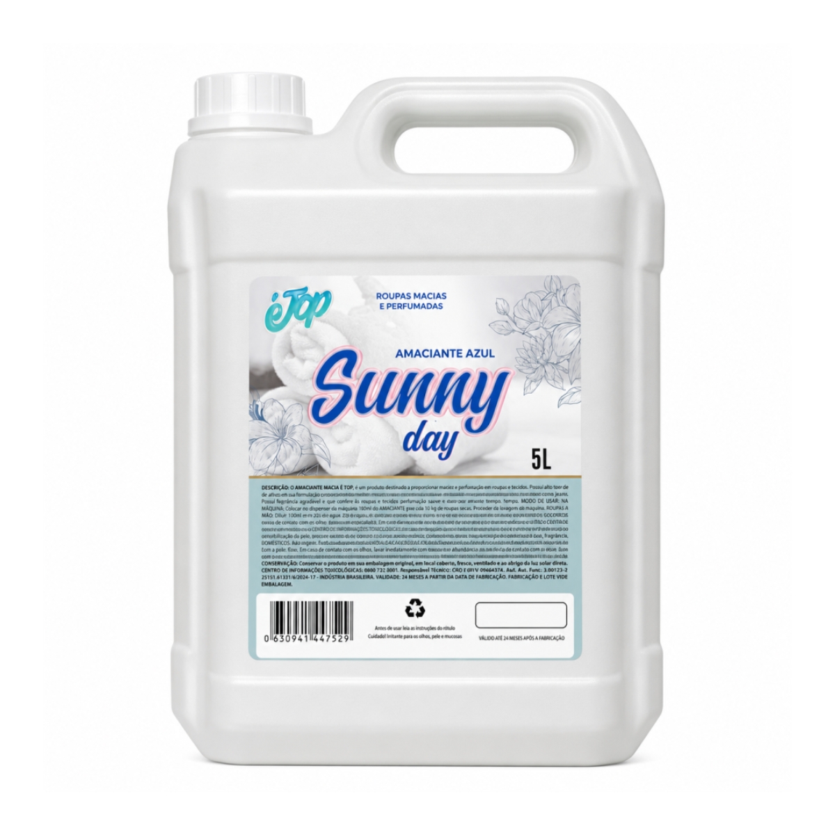 AMACIANTE SUNNY DAY AZUL 5L