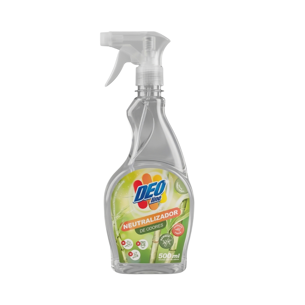 NEUTRALIZADOR DE ODORES COM BORRIFADOR 500ML DEOLINE