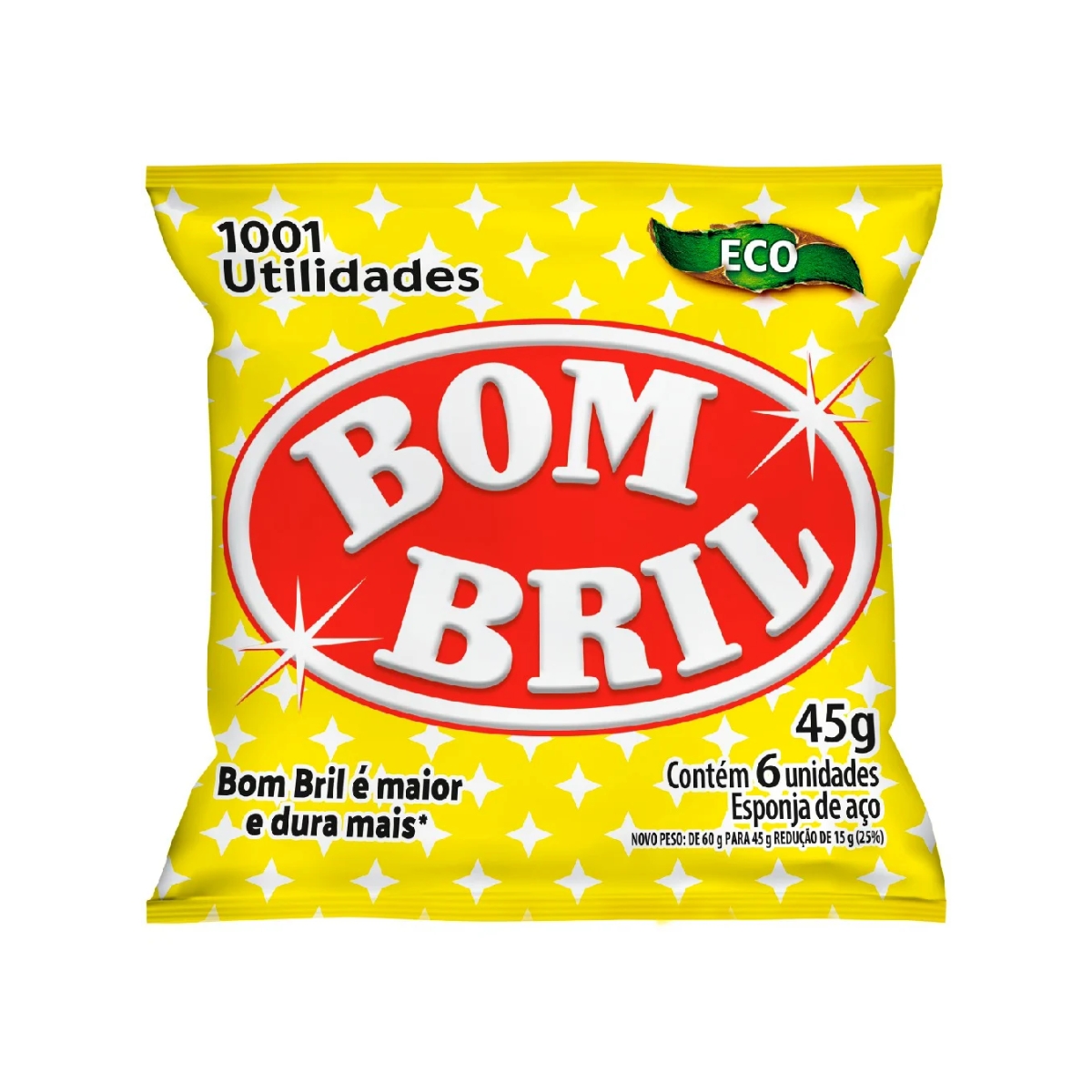 LÃ DE AÇO BOMBRIL 6UN
