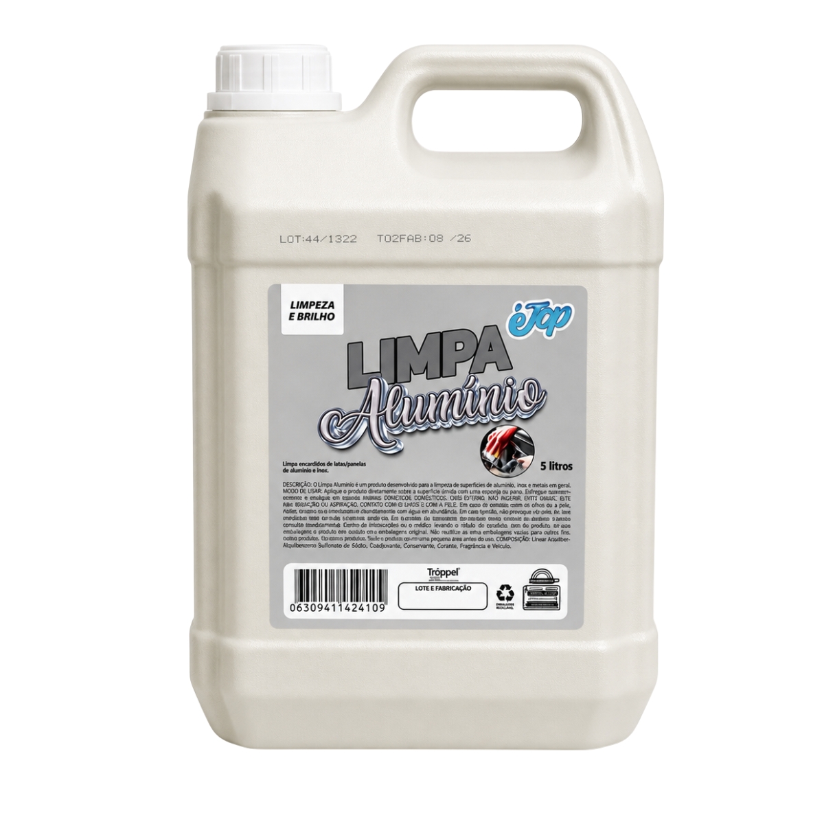 LIMPA ALUMÍNIO TROPPEL 5L