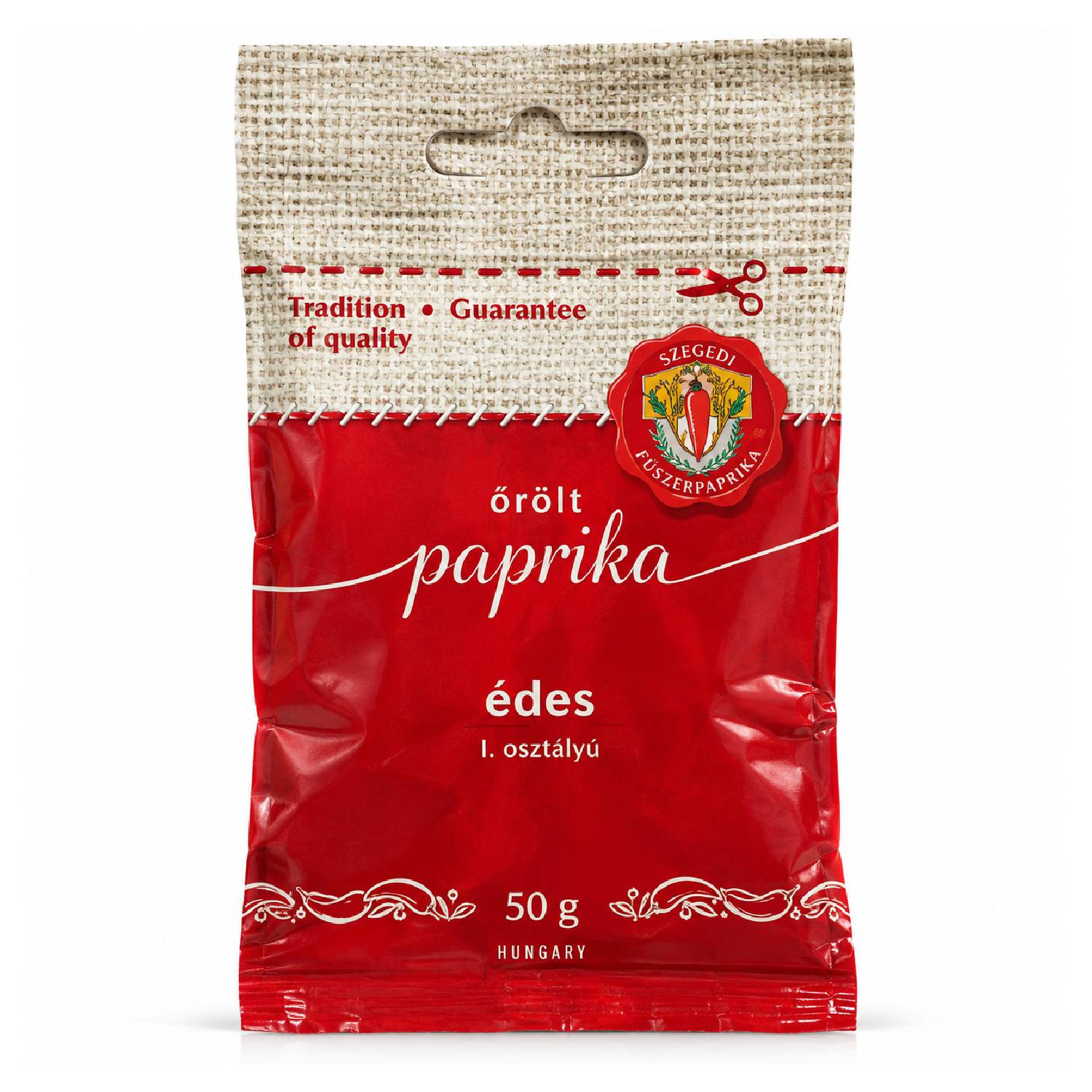 Páprica Szegedi Suave Importada da Hungria 50g