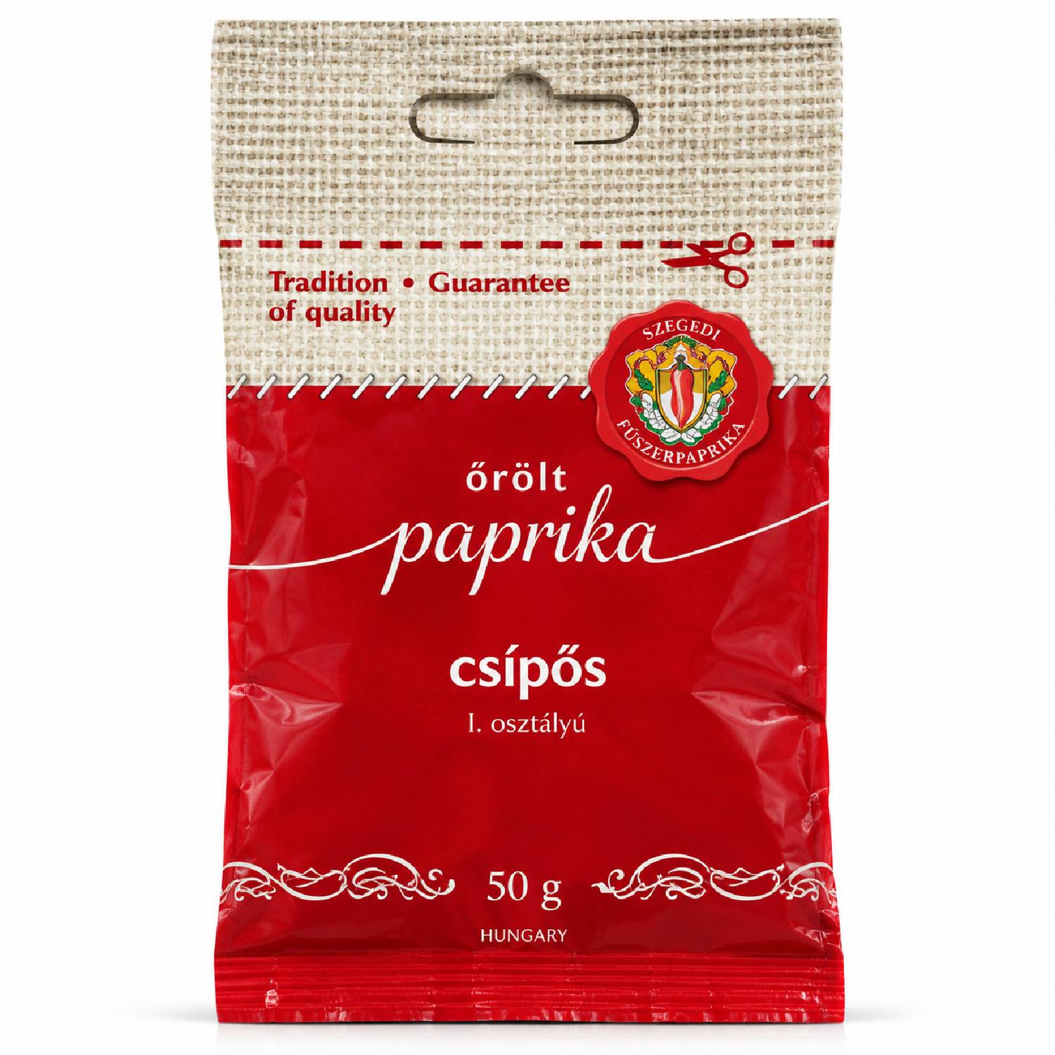 Páprica Szegedi Picante Importada da Hungria 50g