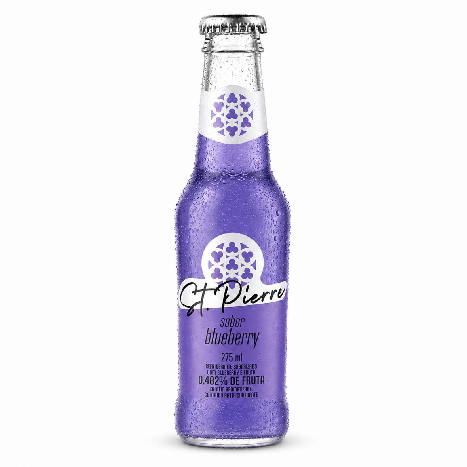 Refrigerante Blueberry ST PIERRE Long Neck 275ml
