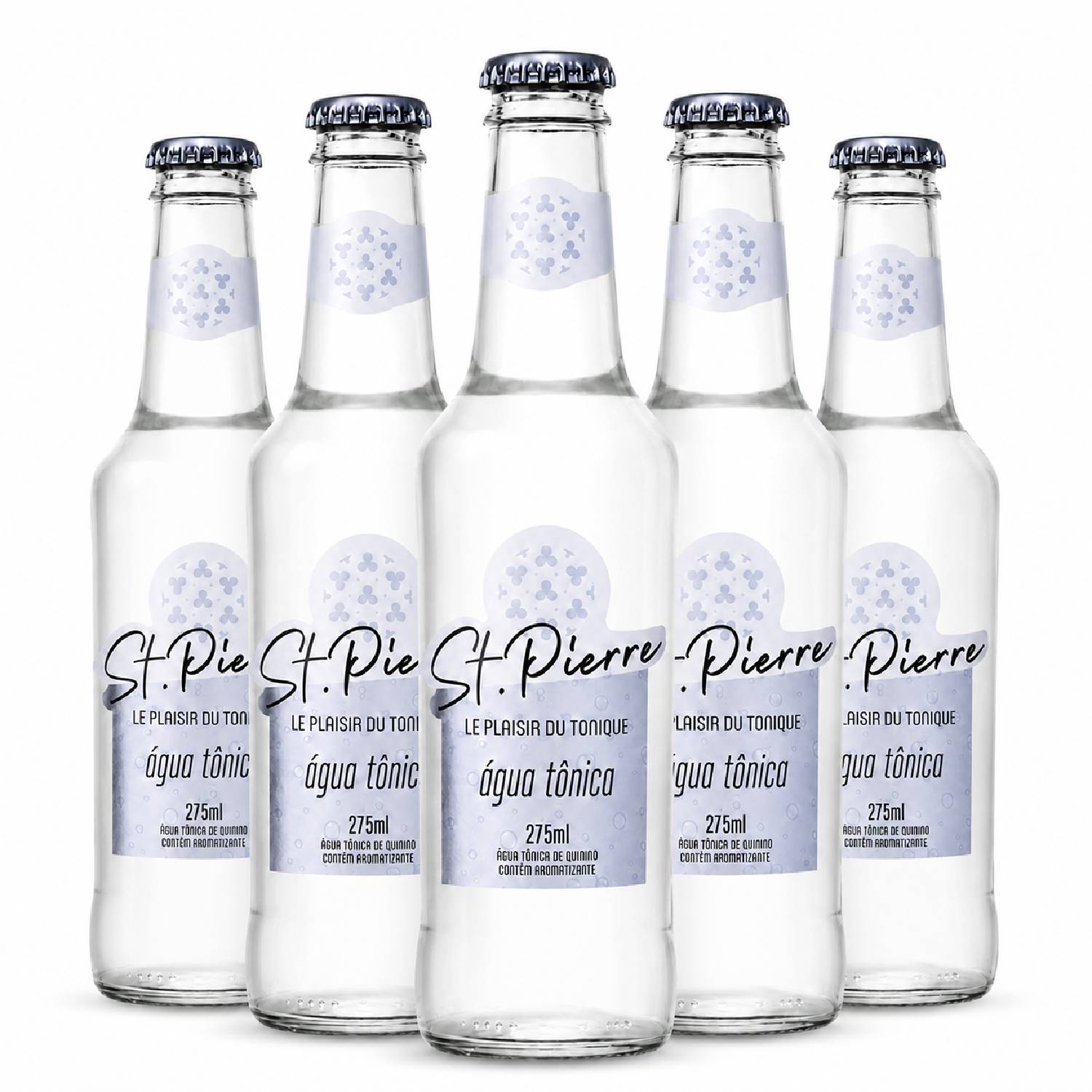 Kit 5 Água Tônica ST PIERRE Tradicional 275ml