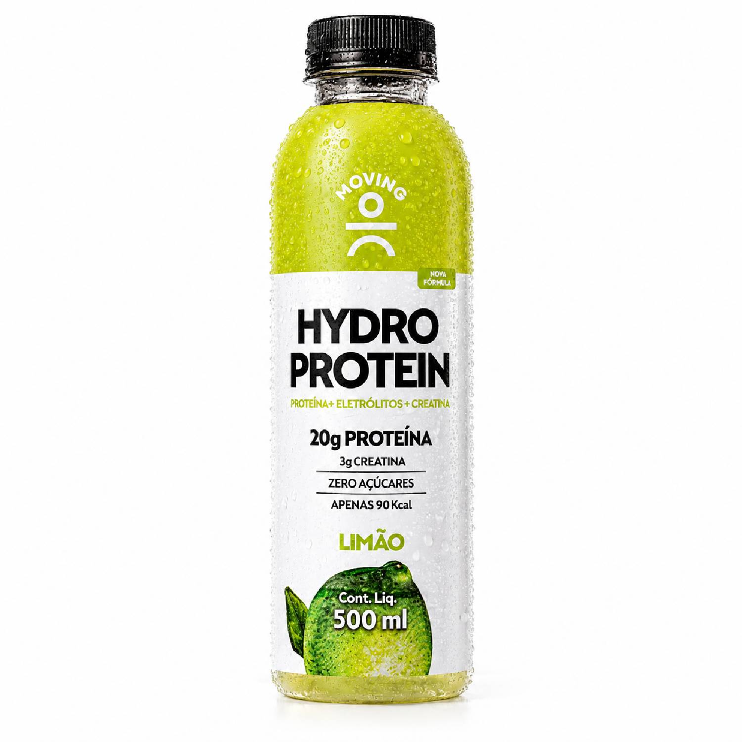 Bebida MOVING Hydro Protein 20g Limão Zero Açucar 500ml