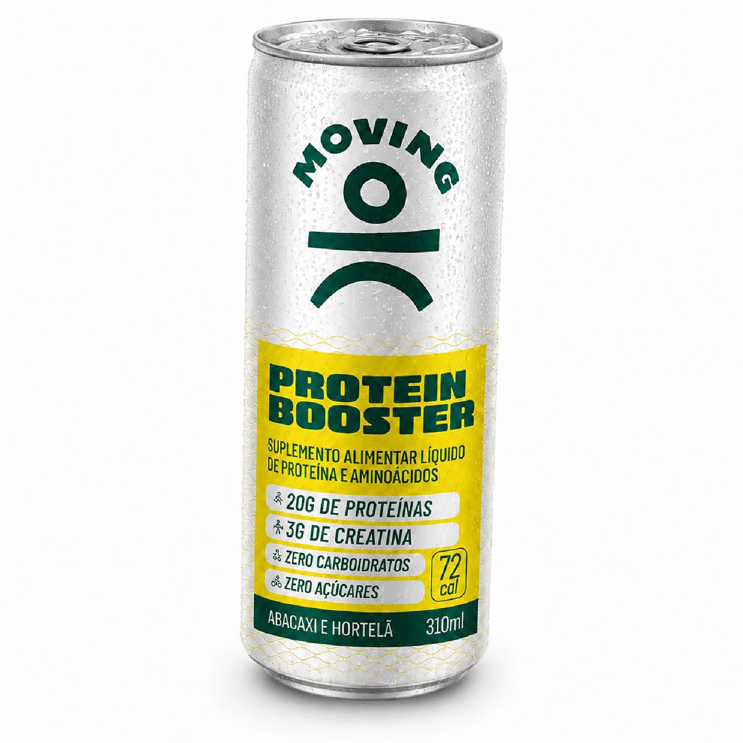 Bebida Protein Booster MOVING Abacaxi & Hortelã 310ml