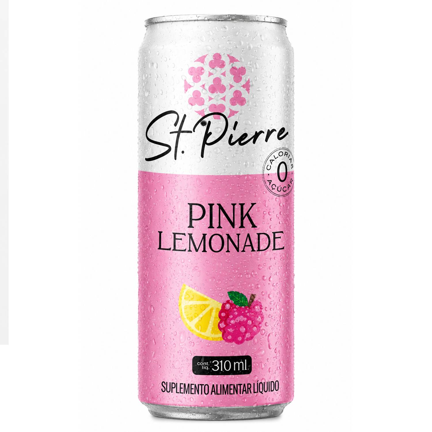 Bebida Zero ST PIERRE Pink Lemon 310ml