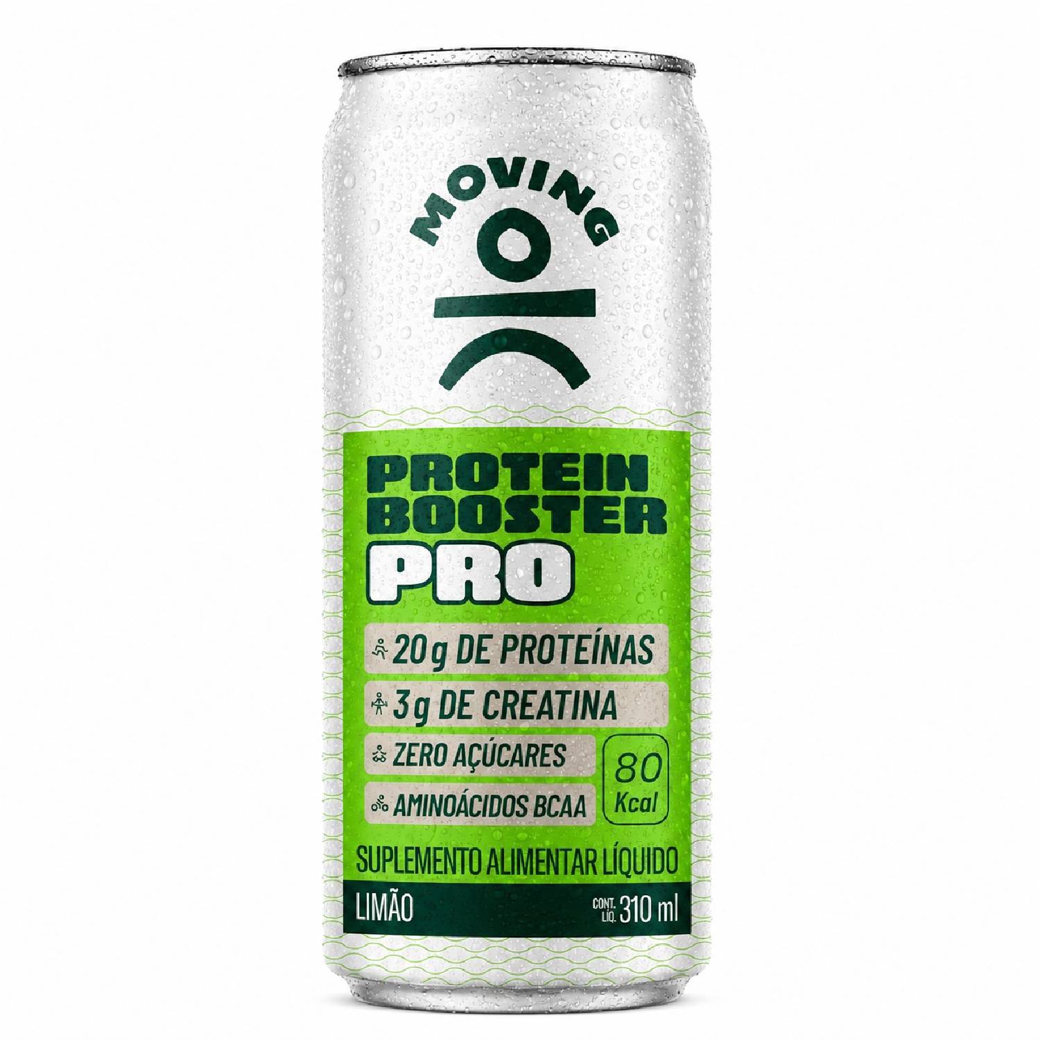 Bebida Protein Booster MOVING PRO LIMÃO 310ml