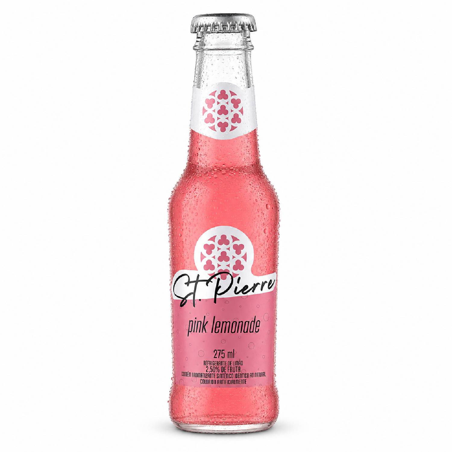 Refrigerante Pink Lemonade ST PIERRE L Neck 275ml