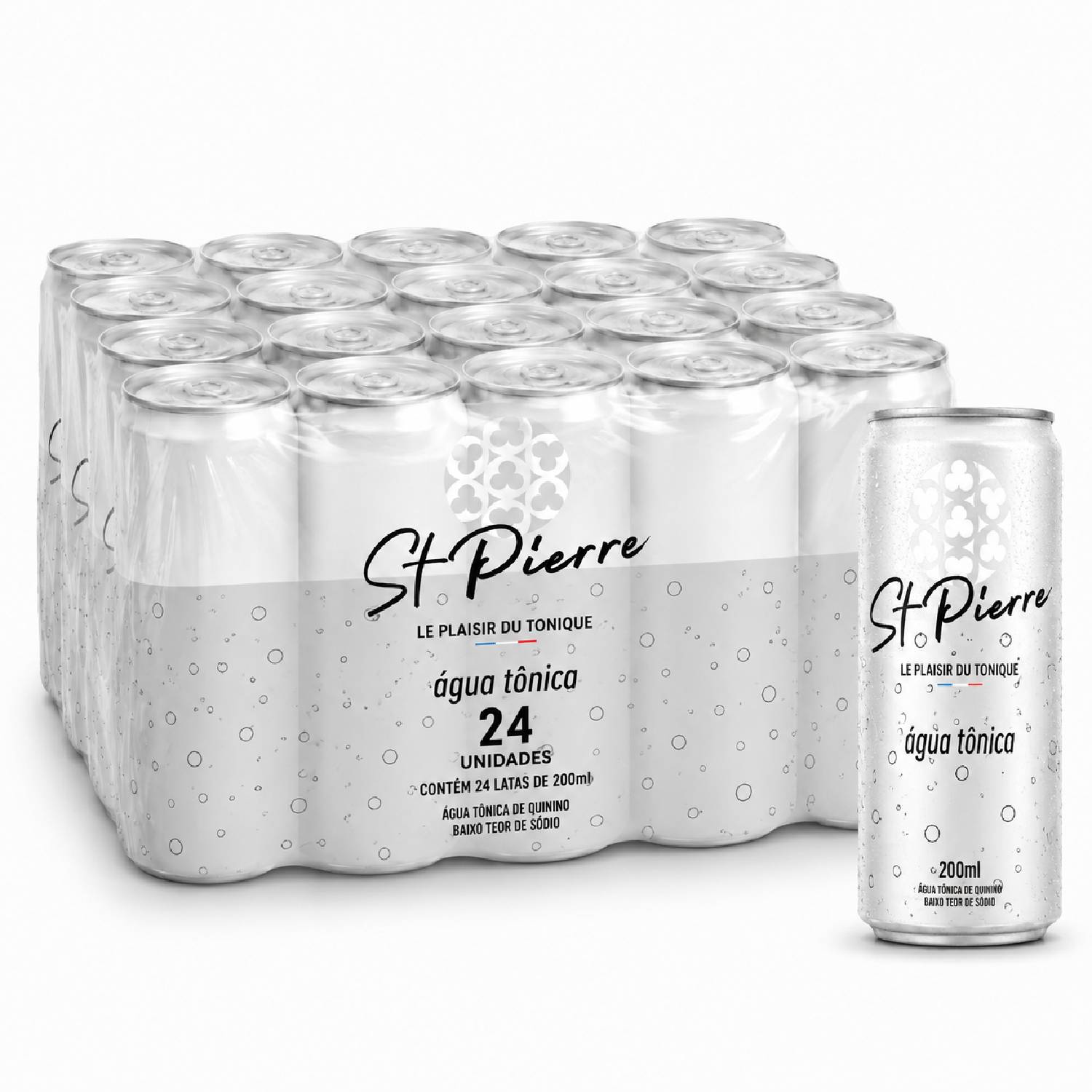 Kit 24 Água Tônica ST PIERRE Tradicional 270ml