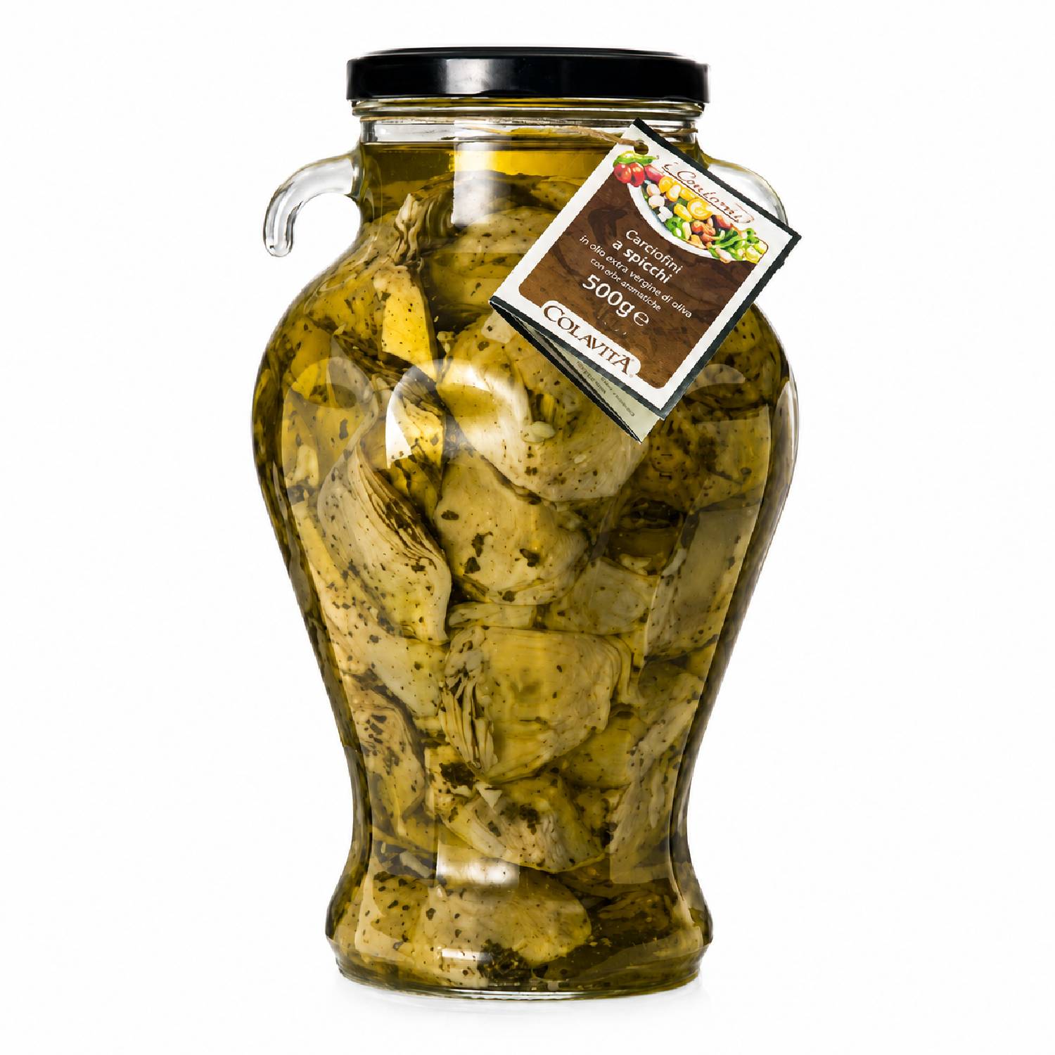 Alcachofrinha Cortada COLAVITA no Azeite c/ Tempero 500g