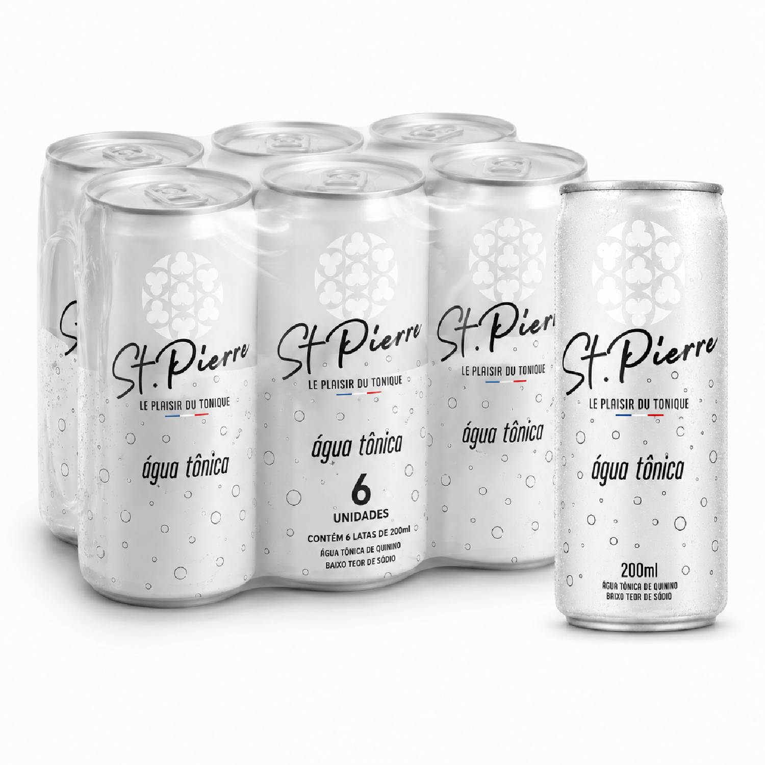 Kit 6 Água Tônica ST PIERRE Tradicional 270ml