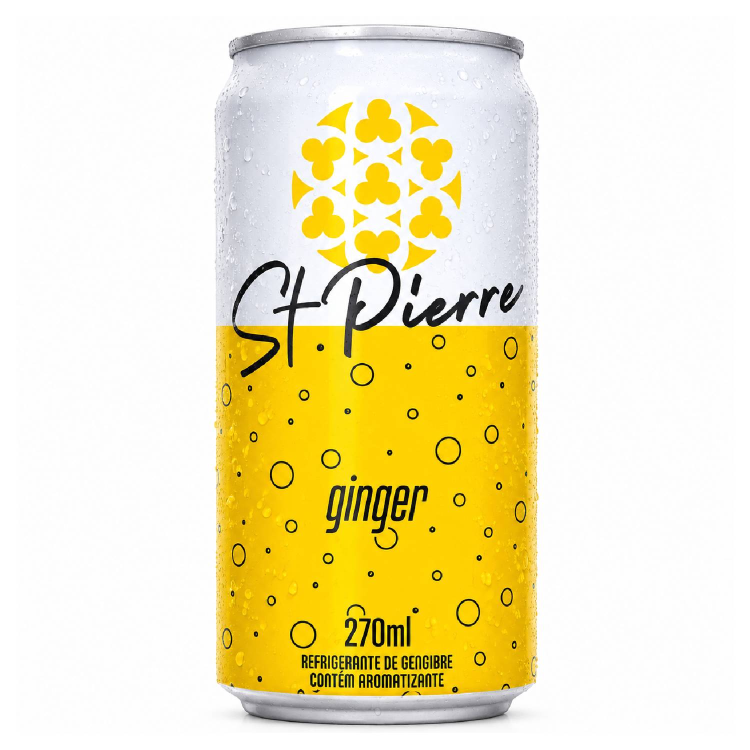 Refrigerante de Gengibre St Pierre Ginger 270ml Lata