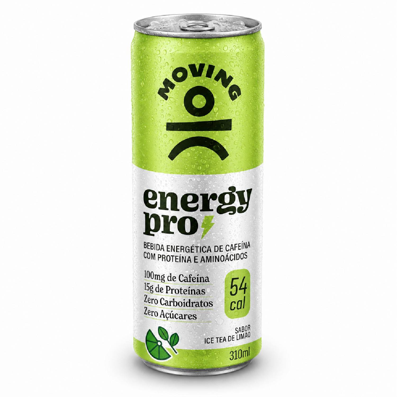 Bebida Protein Energy PRO MOVING Ice Tea Limão 310ml
