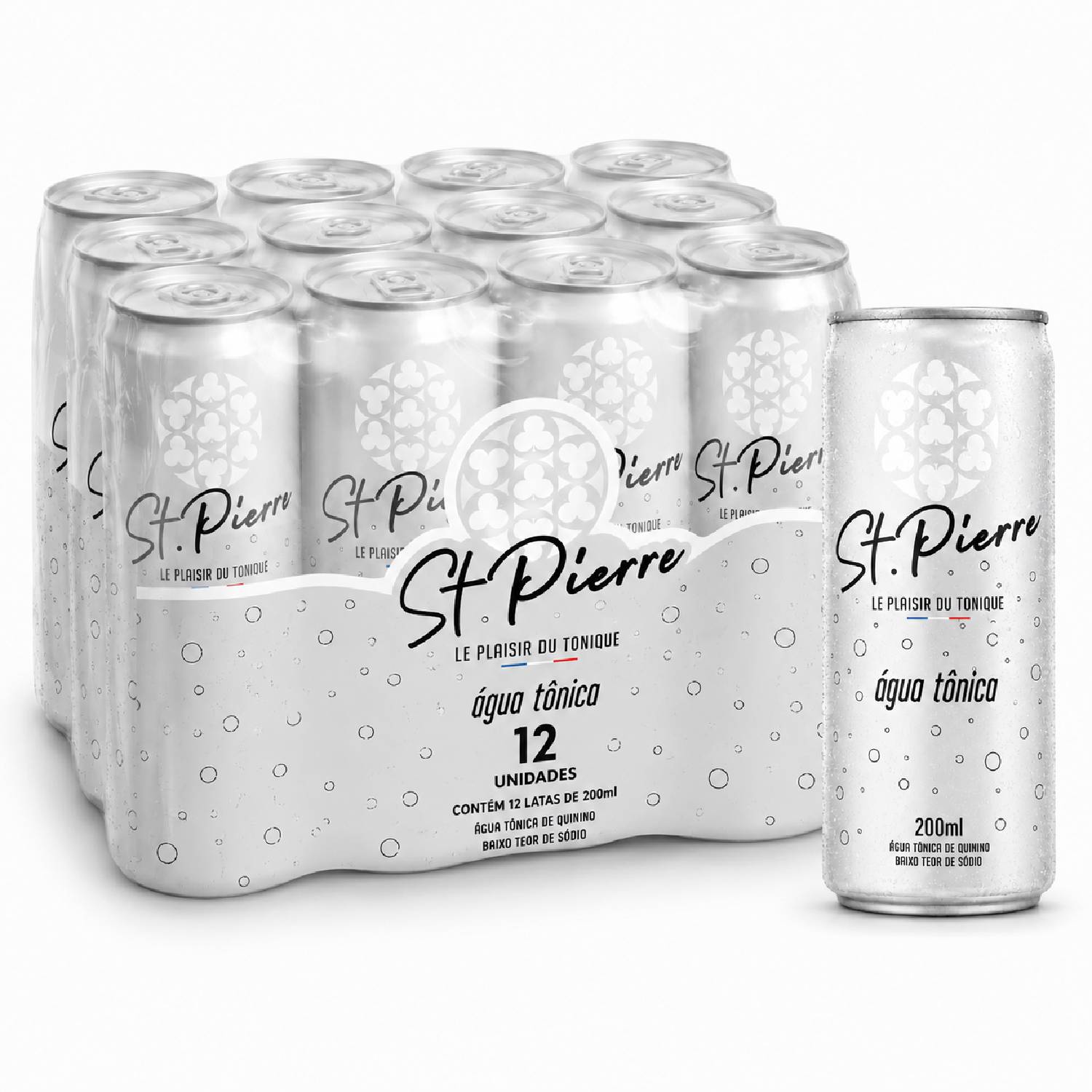 Kit 12 Água Tônica ST PIERRE Tradicional 270ml