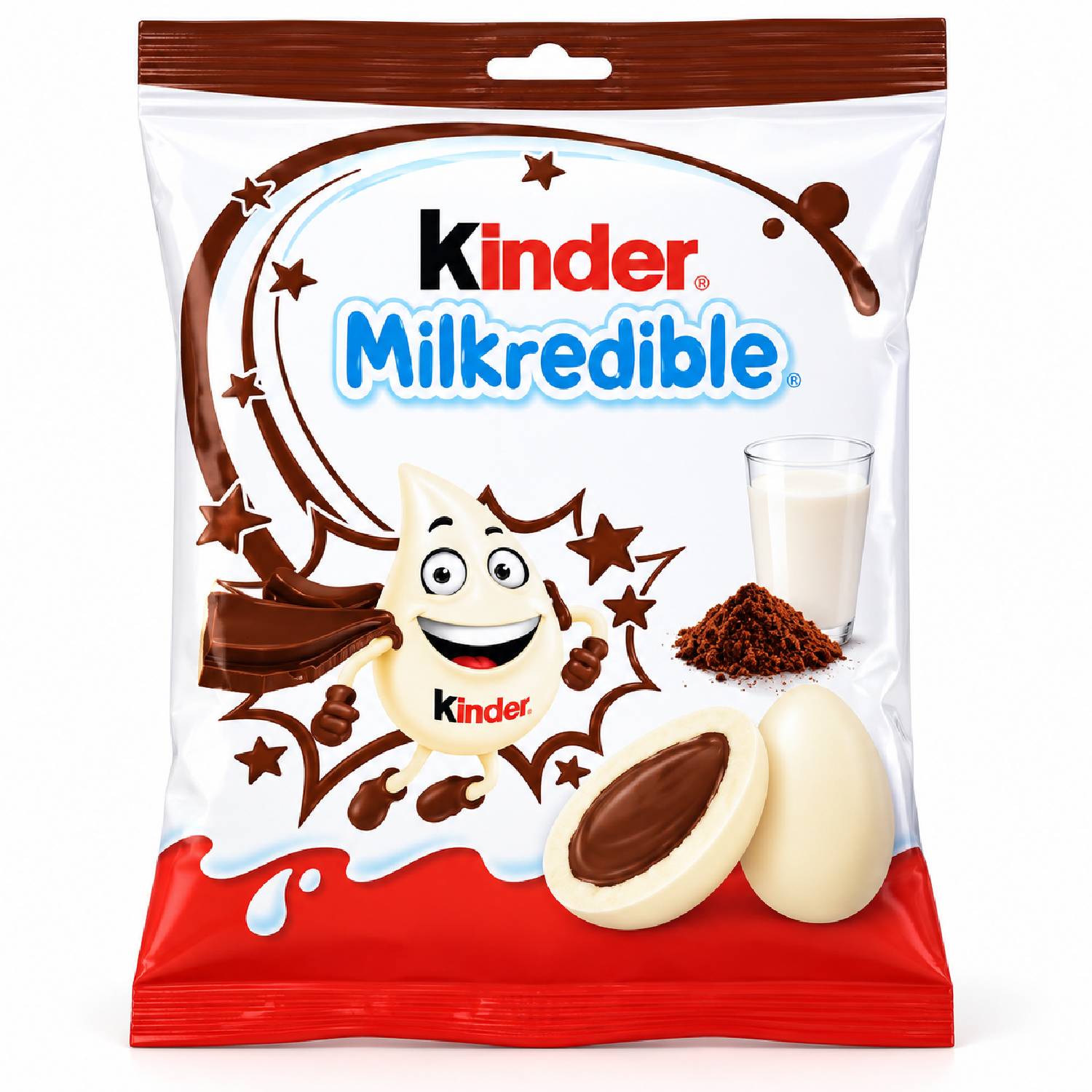 Chocolate Kinder Milkredible Recheio de Cacau 46,8g