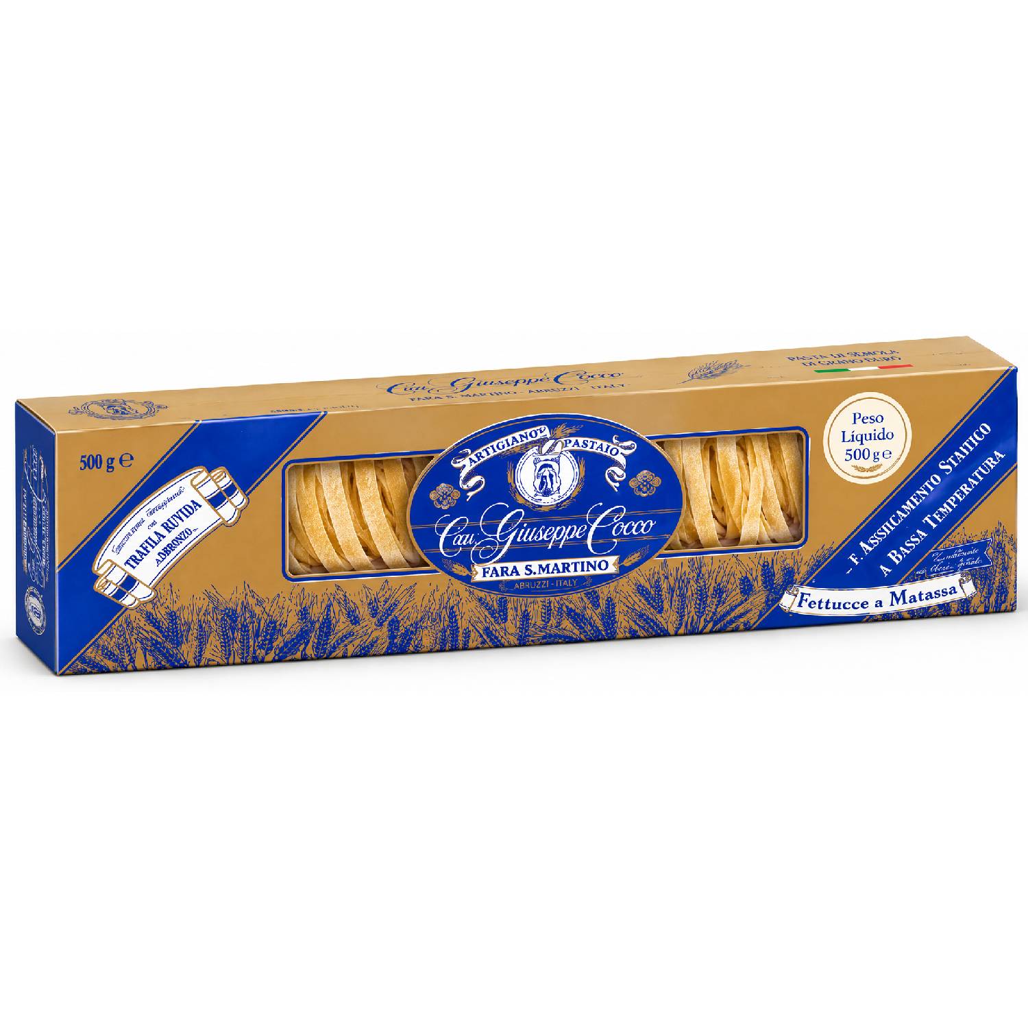 Massa Fettucce Antica Giuseppe Cocco Italiana 500g