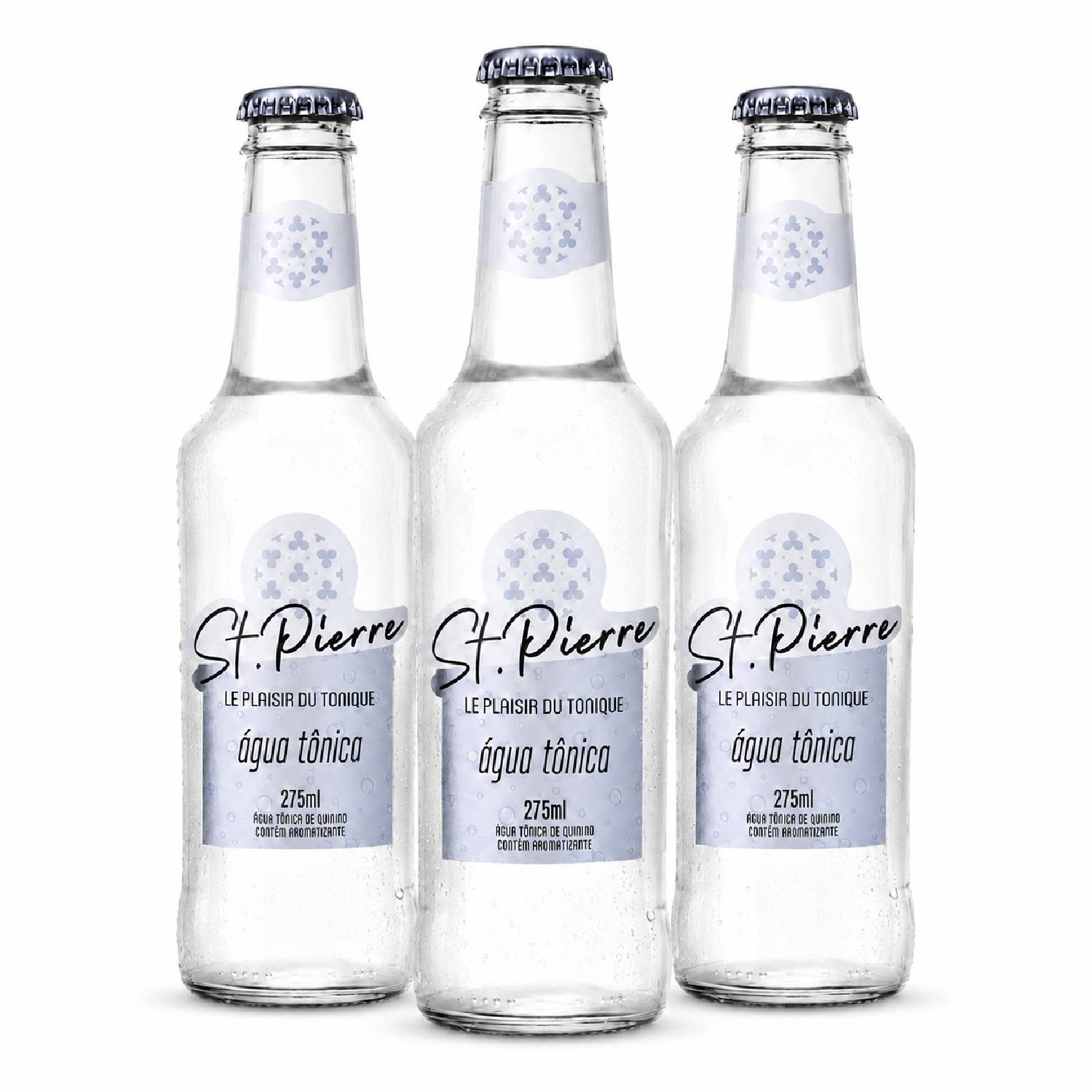 Kit 3 Água Tônica ST PIERRE Tradicional 275ml