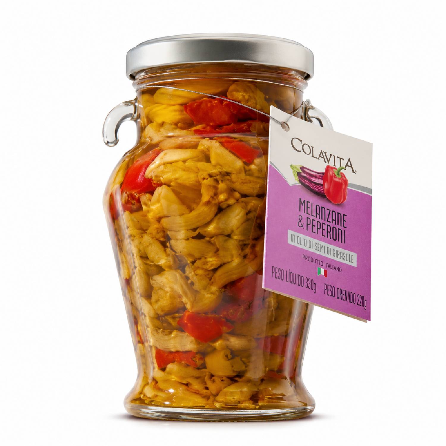 Berinjela com Pimentão COLAVITA 500g