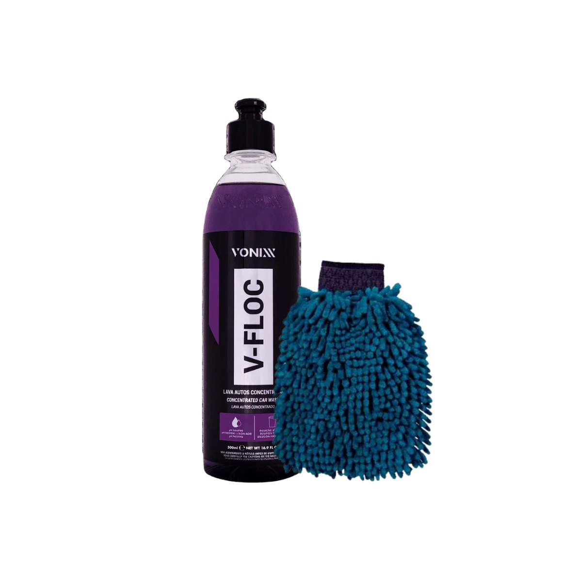 Kit Lavagem Automotiva Básica Vonixx (2 peças)