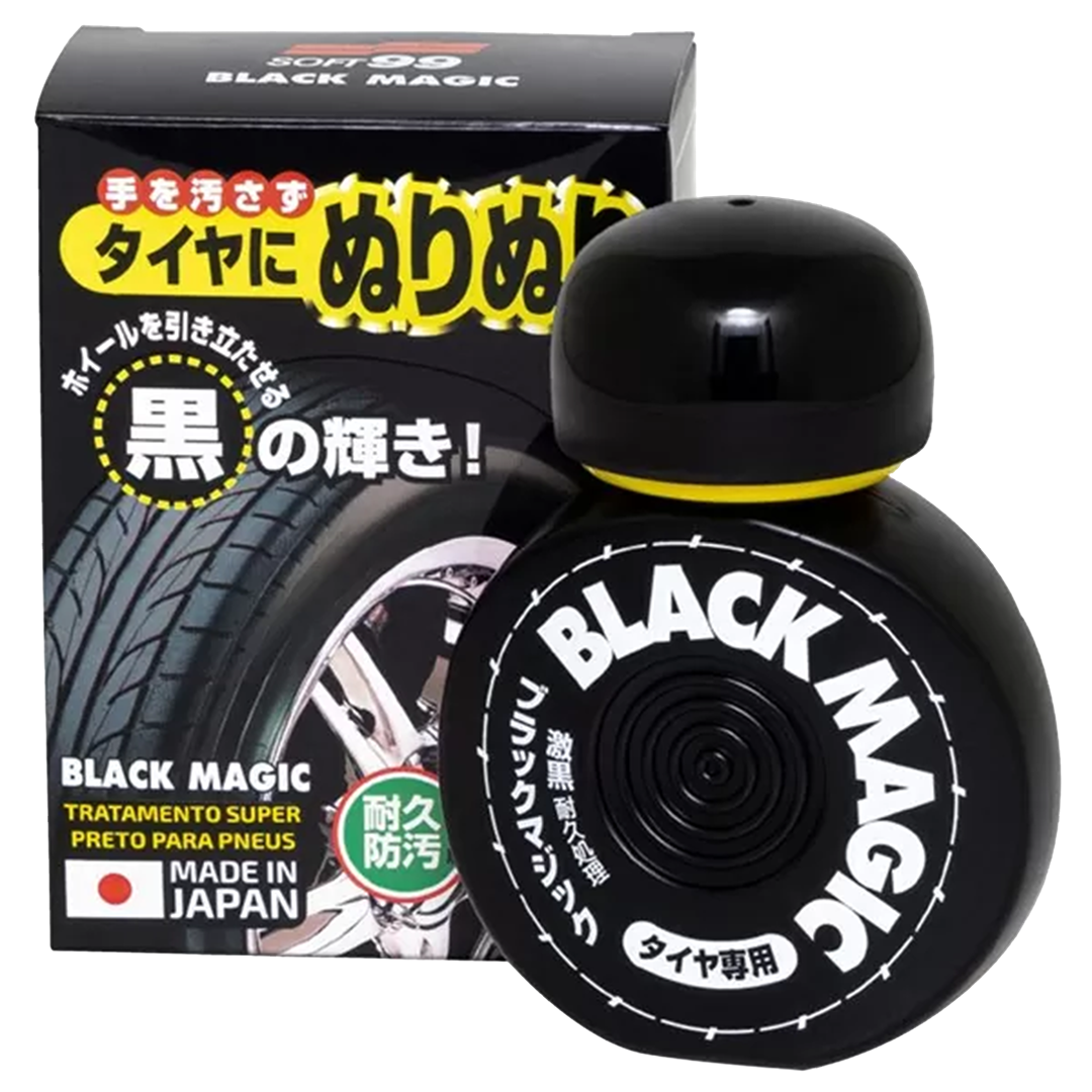 BLACK MAGIC 150ML - SUPER PRETO P/ PNEUS