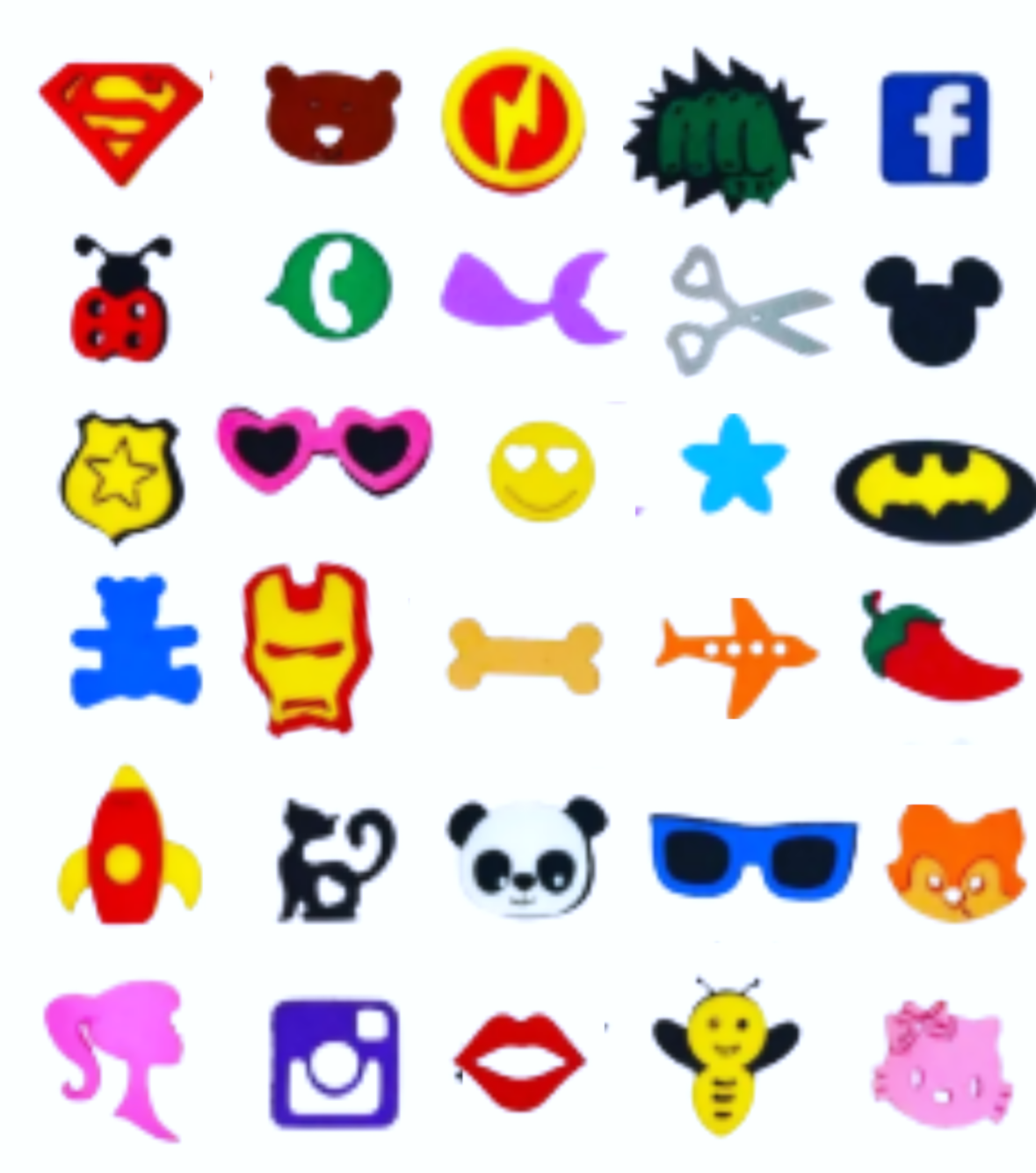 50 Adesivos EVA Cão Banho Tosa Pet Shop - Enfeites Premium