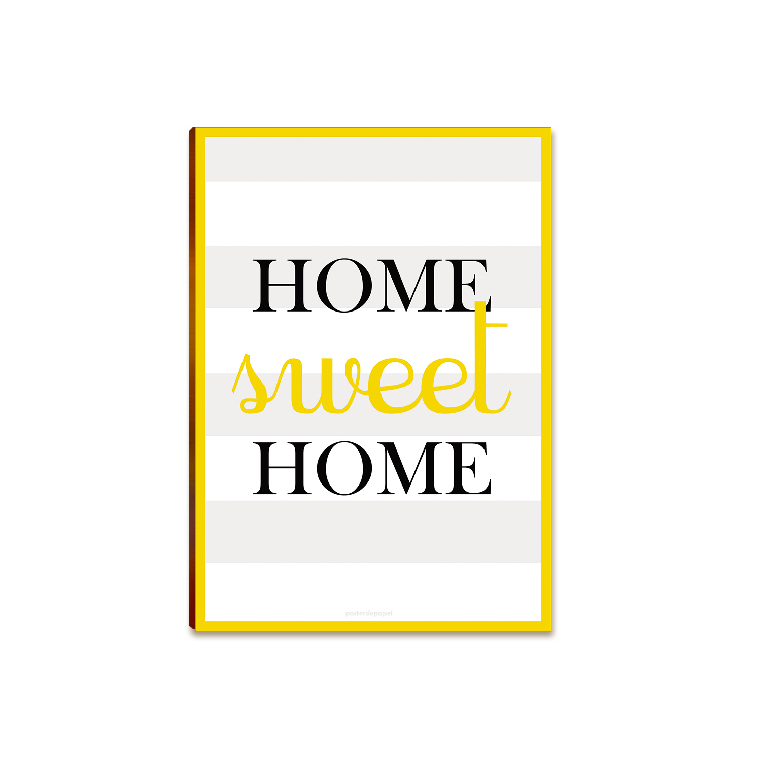 Placa MDF Home Sweet Home Decorativa para Parede DC17