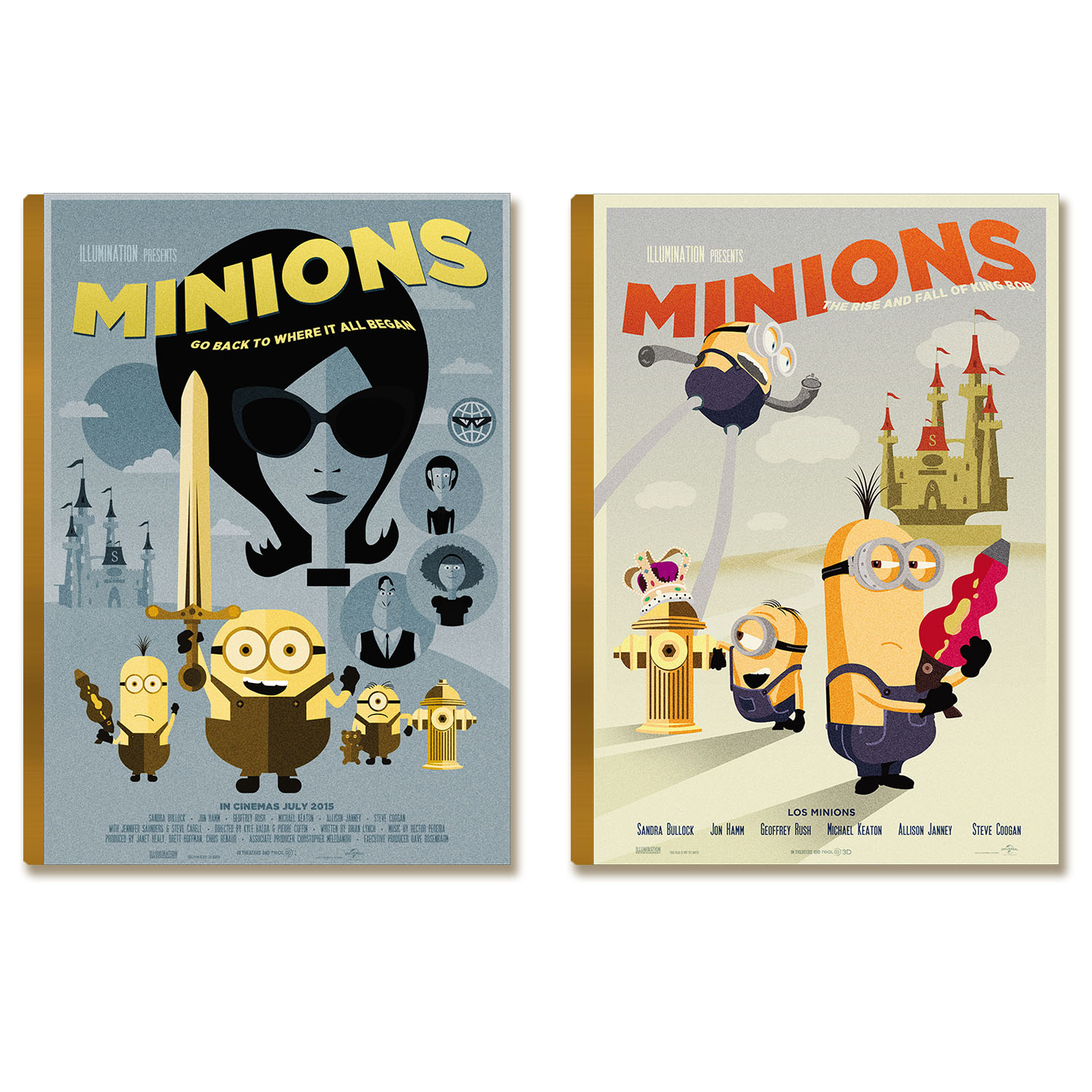 2 Placas MDF Personagens Filme Infantil Pronto Instalar PF3