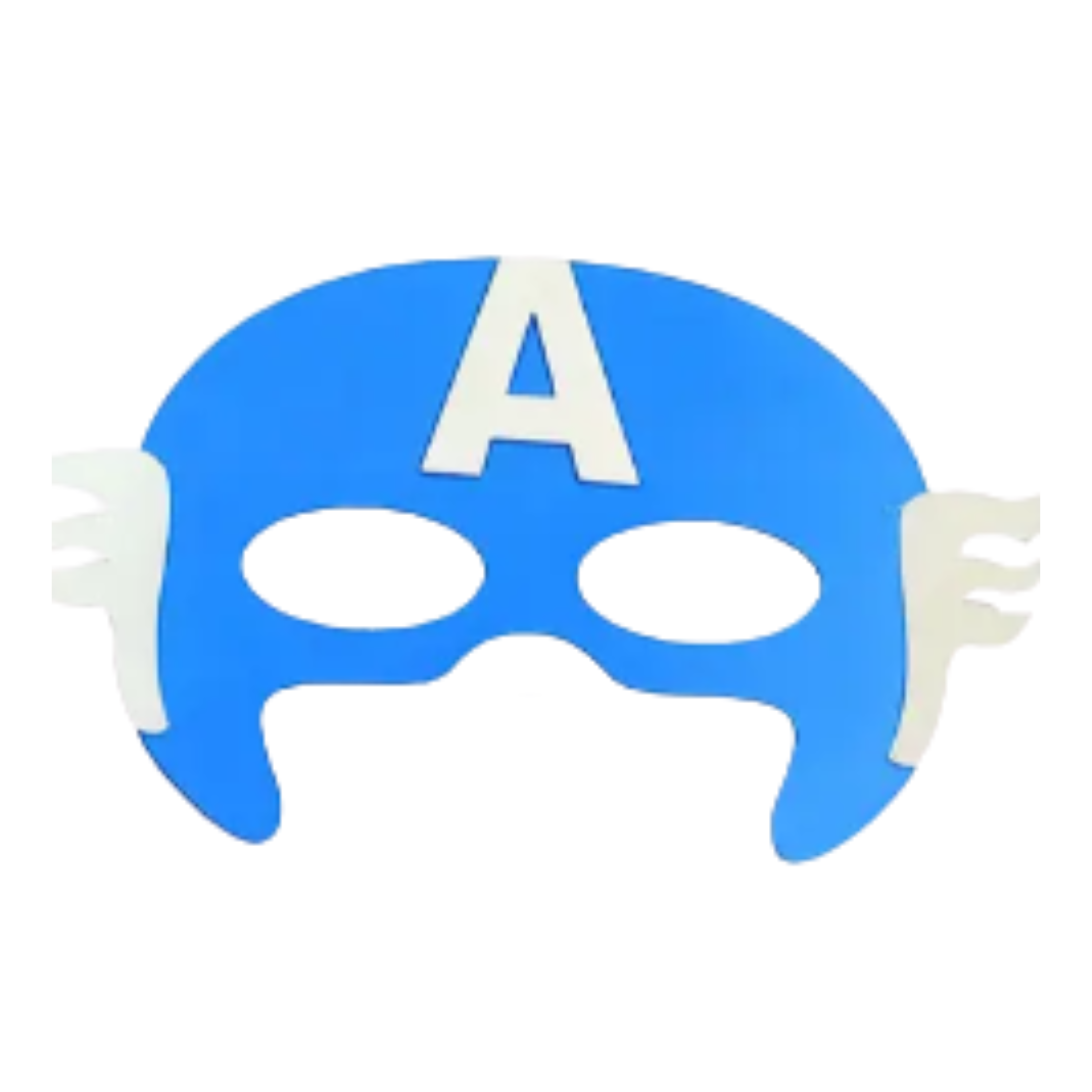 10 Máscaras Super Herói para Crianças e Adultos EVA super heroi: CAPITÃO AMERICA