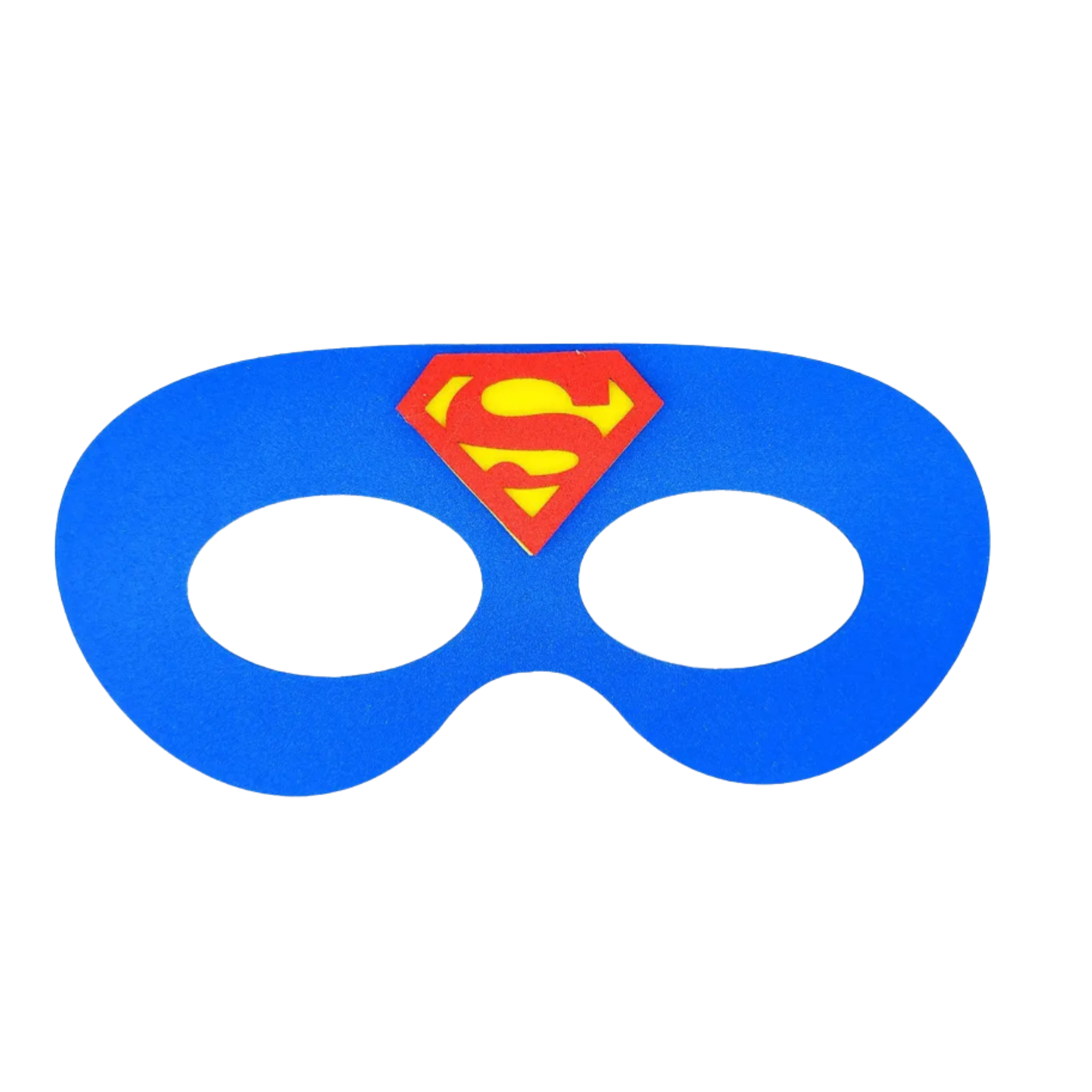 1 Máscara Super Herói para Crianças e Adultos EVA super heroi: SUPER HOMEM