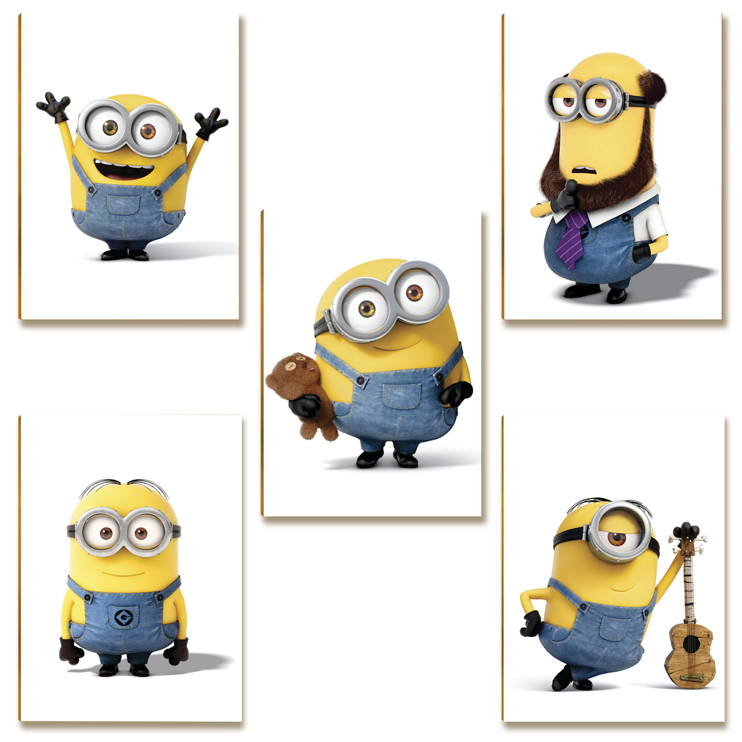 05 Placas MDF Personagens Infantis Filme para Decoração PF8