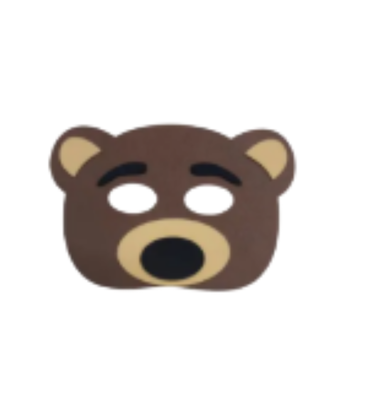 10 Máscaras Arca de Noé - Personagem Infantil Lembrancinha personagem:URSO