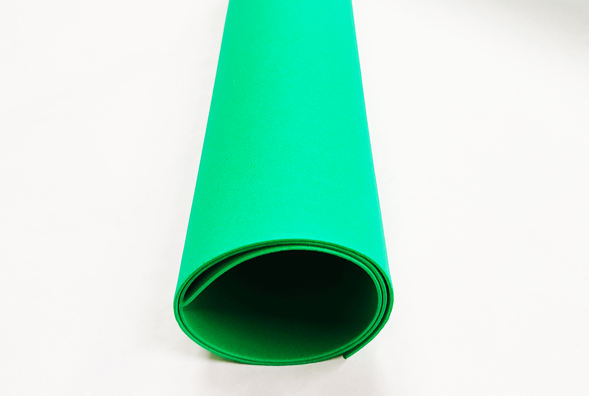 Eva cartolina 30x20  escolar artesanato 10 Folhas decorar Cor:Verde claro
