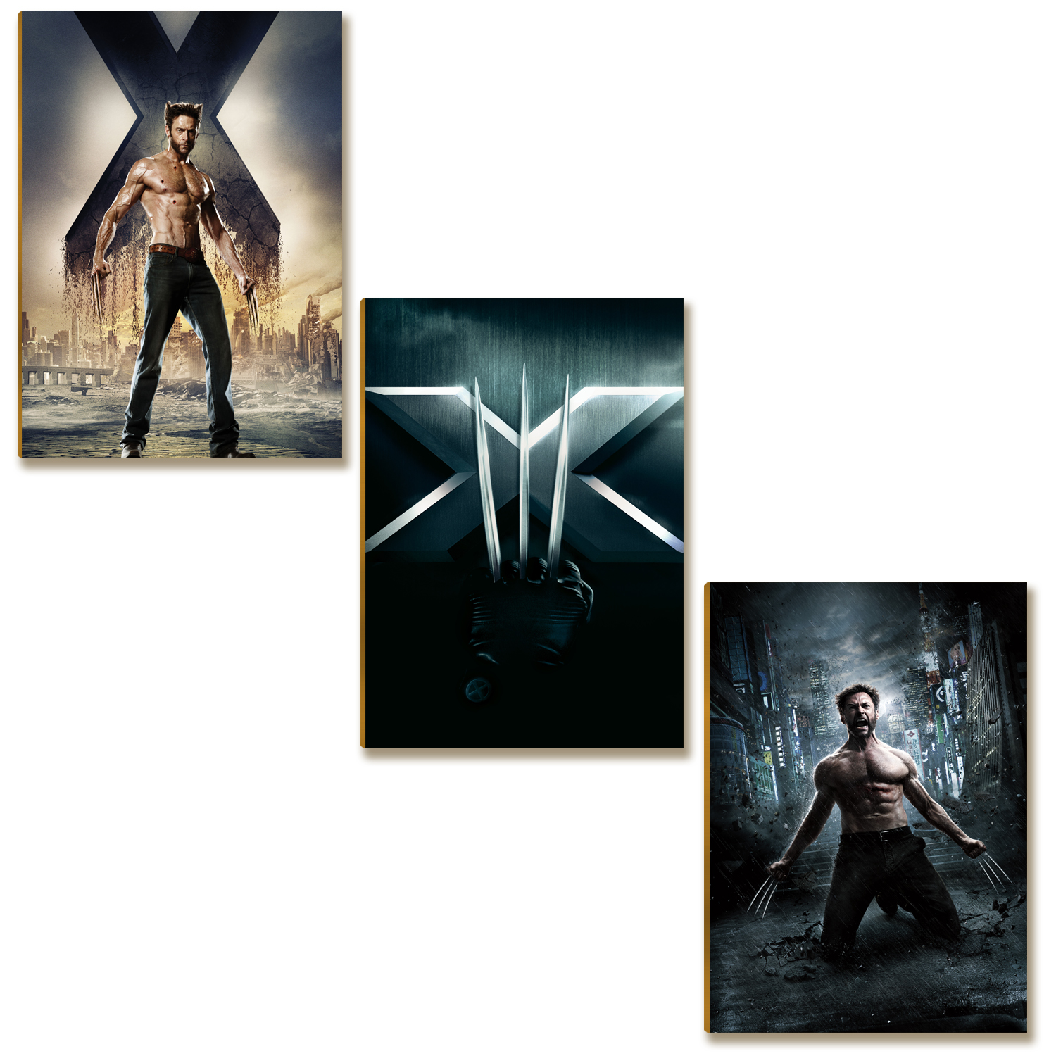 Kit 3 Placas MDF Geek Gamer Setup Parede A4 Moderna Moderna