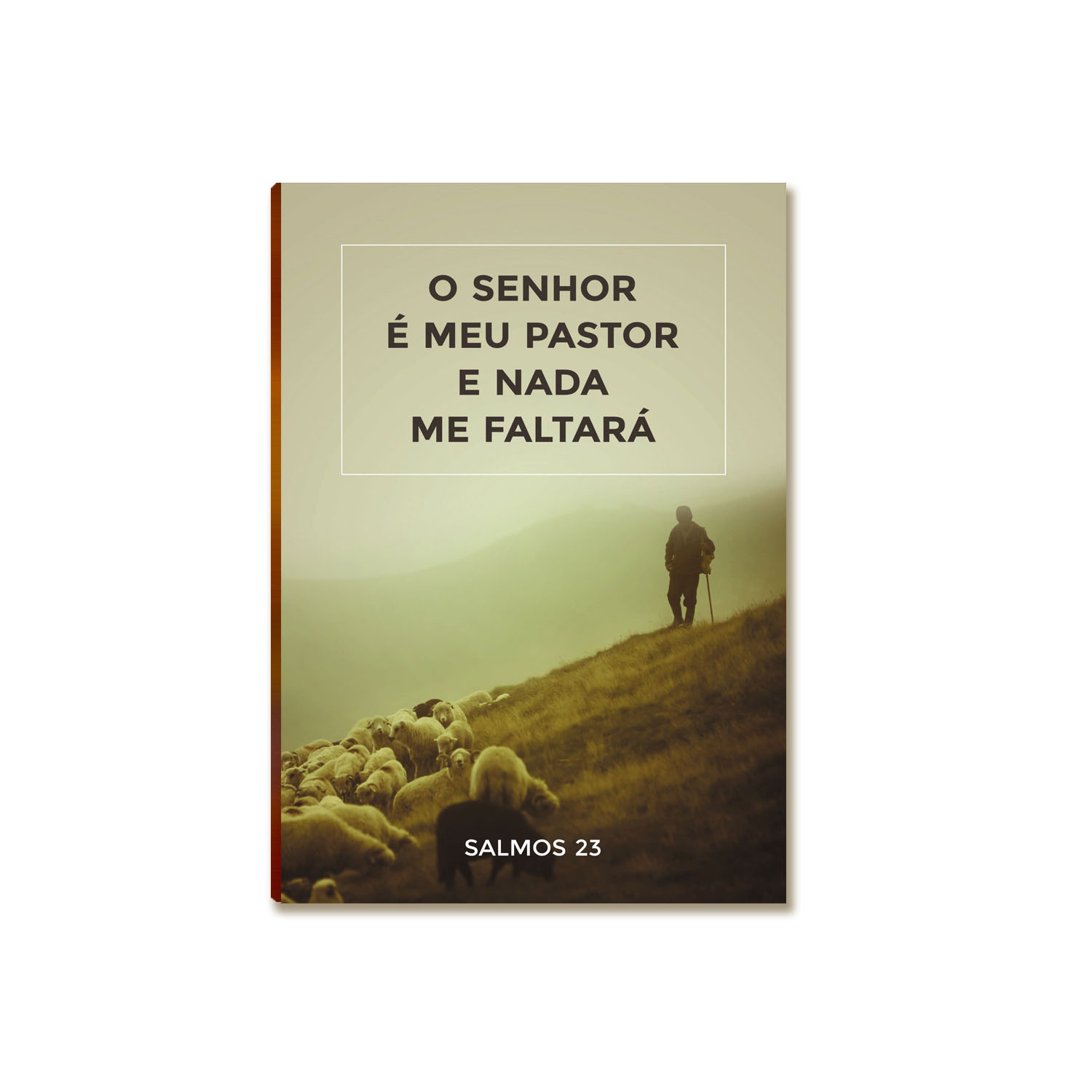 Placa Decorativa MDF Salmo 23 Fé E Esperança Tam A4 FE5