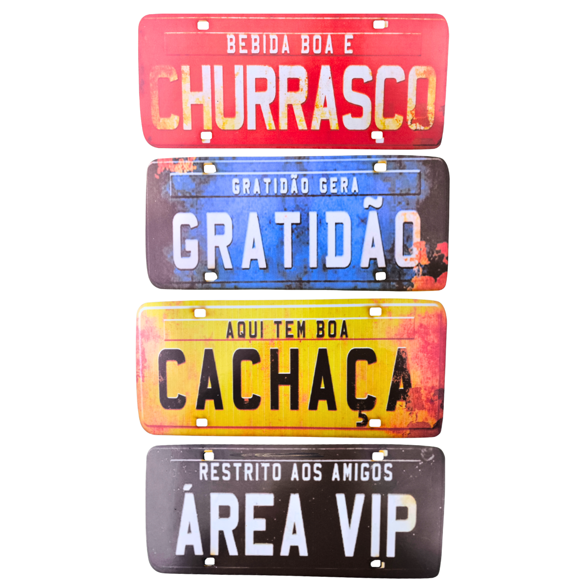 Placa Decor MDF Carro com Adesivo Autocolante-Variações
