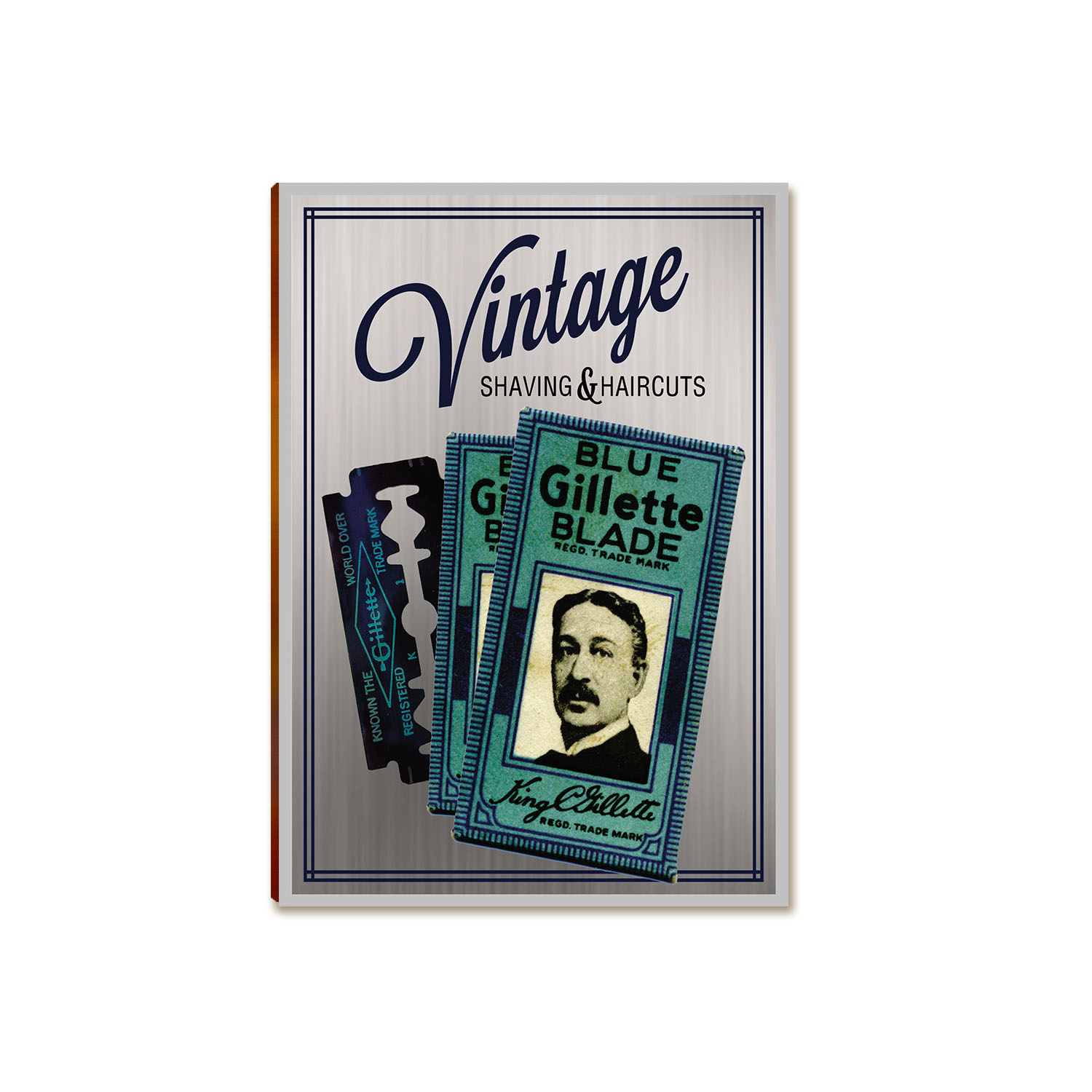Placa MDF Barbearia Vintage Ideal para Decoração Retrô BR25