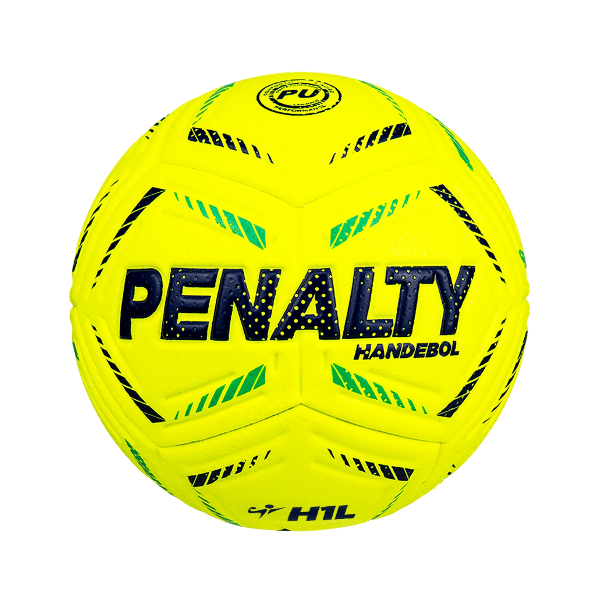 Bola de Handebol Infantil H1L Ultra Fusion XXVI Amarela e Verde Penalty - 5214652600-U