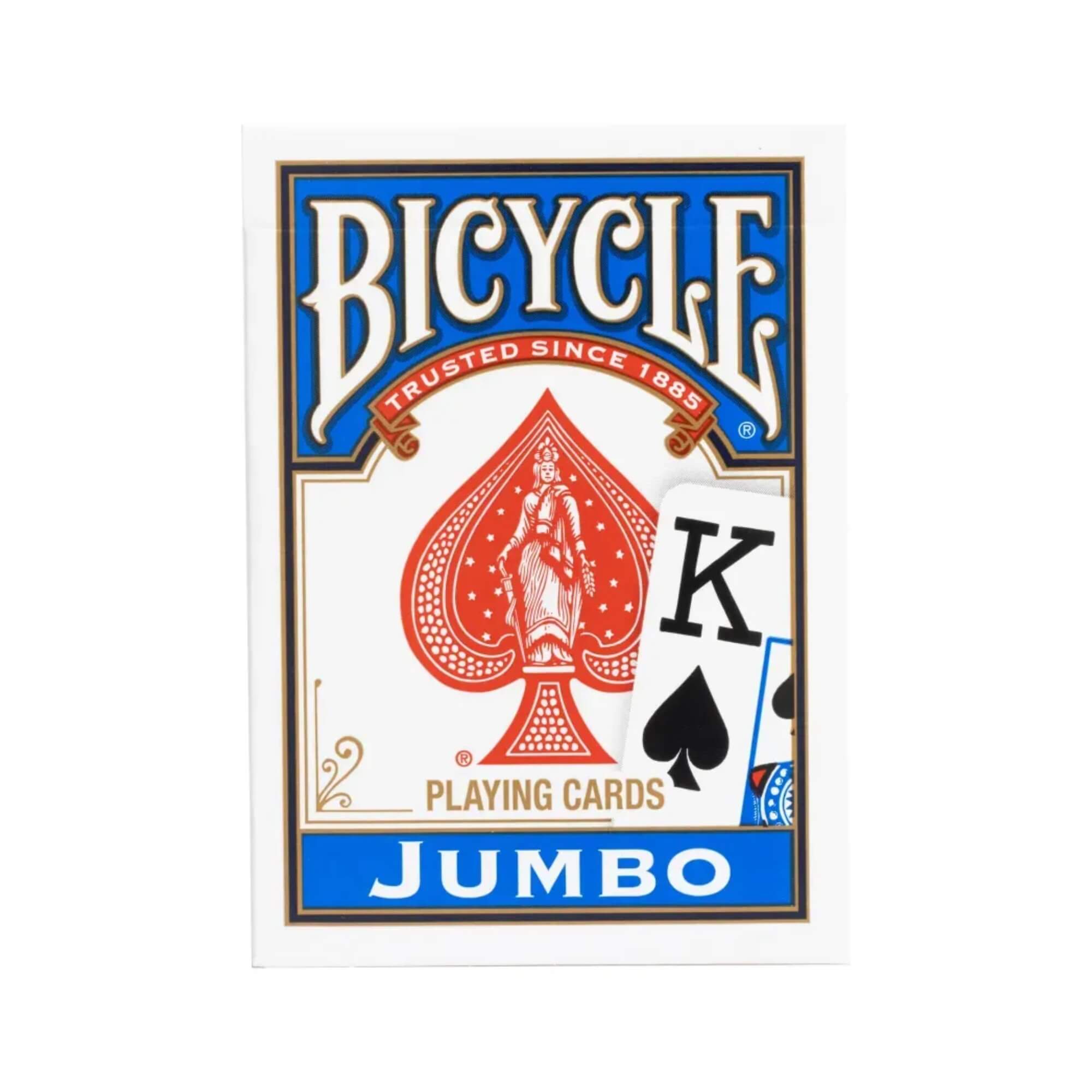 Baralho Bicycle Jumbo Index com 52 Cartas + 2 Curingas - Sortido e Unitário Copag - 83546