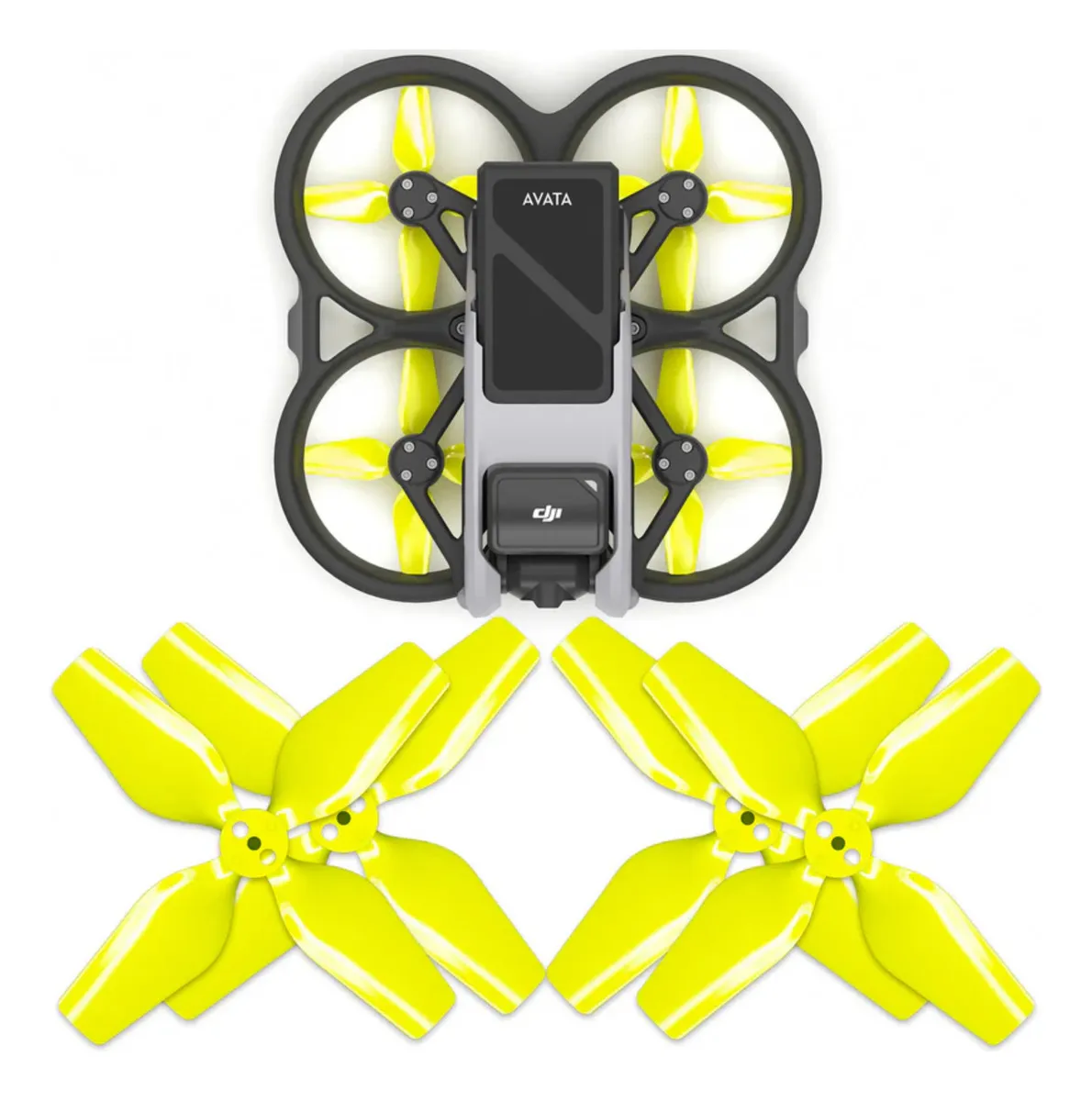 Hélices Master Airscrew Para Dji Avata Amarelo (Jogo)