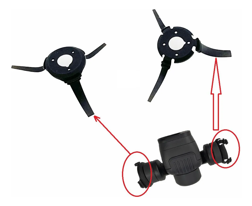 Par de Dumper para Mini 3 / 3 Pro