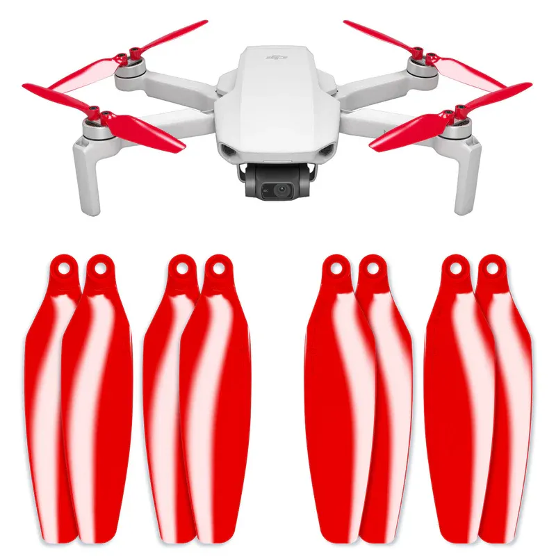 Hélices Master Airscrew Dji Mini  2/se/2se/4k Vermelha (Jogo)