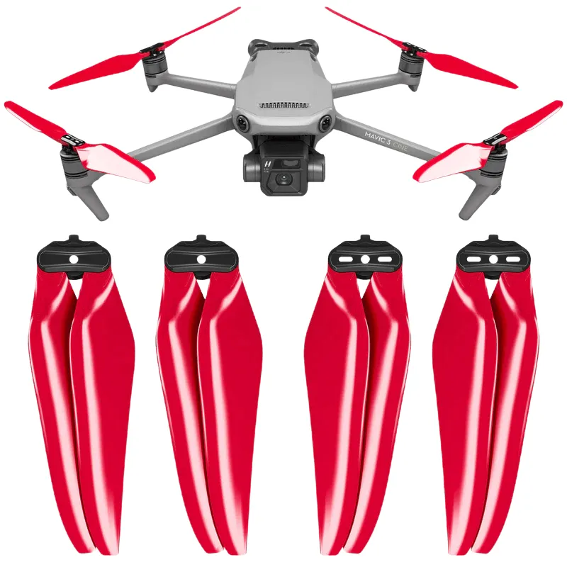 Hélices Master Airscrew Dji Mavic 3 Vermelha (Jogo)