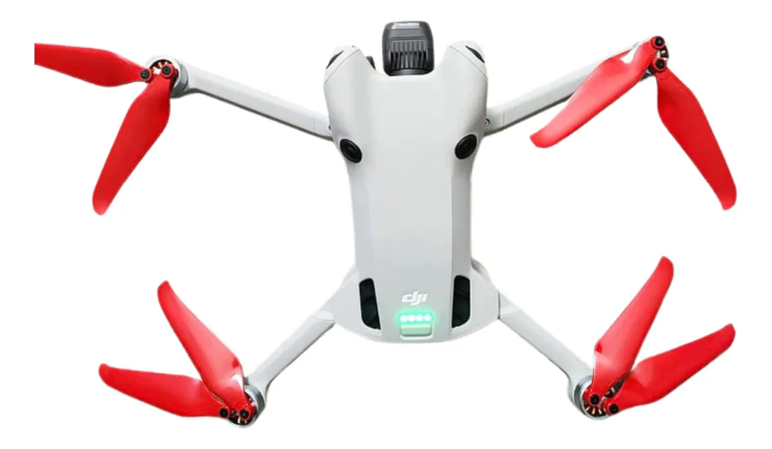 Hélices Master Airscrew Dji Mini 3 Pro/Mini 4 Pro Vermelho (Jogo)