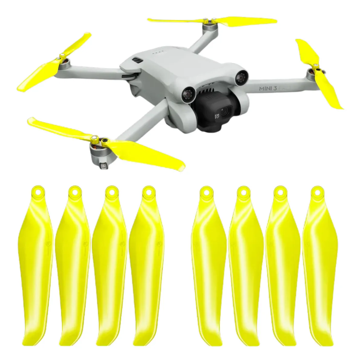 Hélices Master Airscrew Dji Mini 3 Pro/Mini 4 pro Amarela (Jogo)