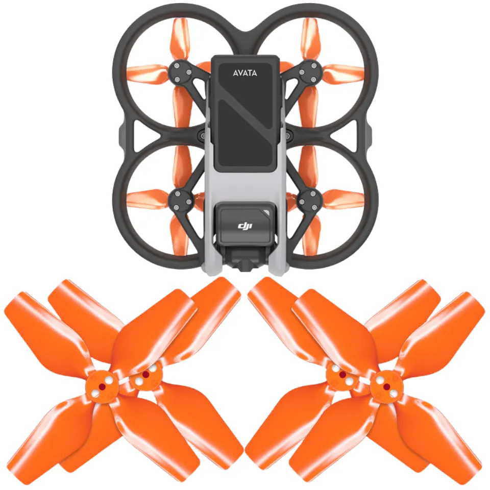 Hélices Master Airscrew Dji Avata Laranja (Jogo)